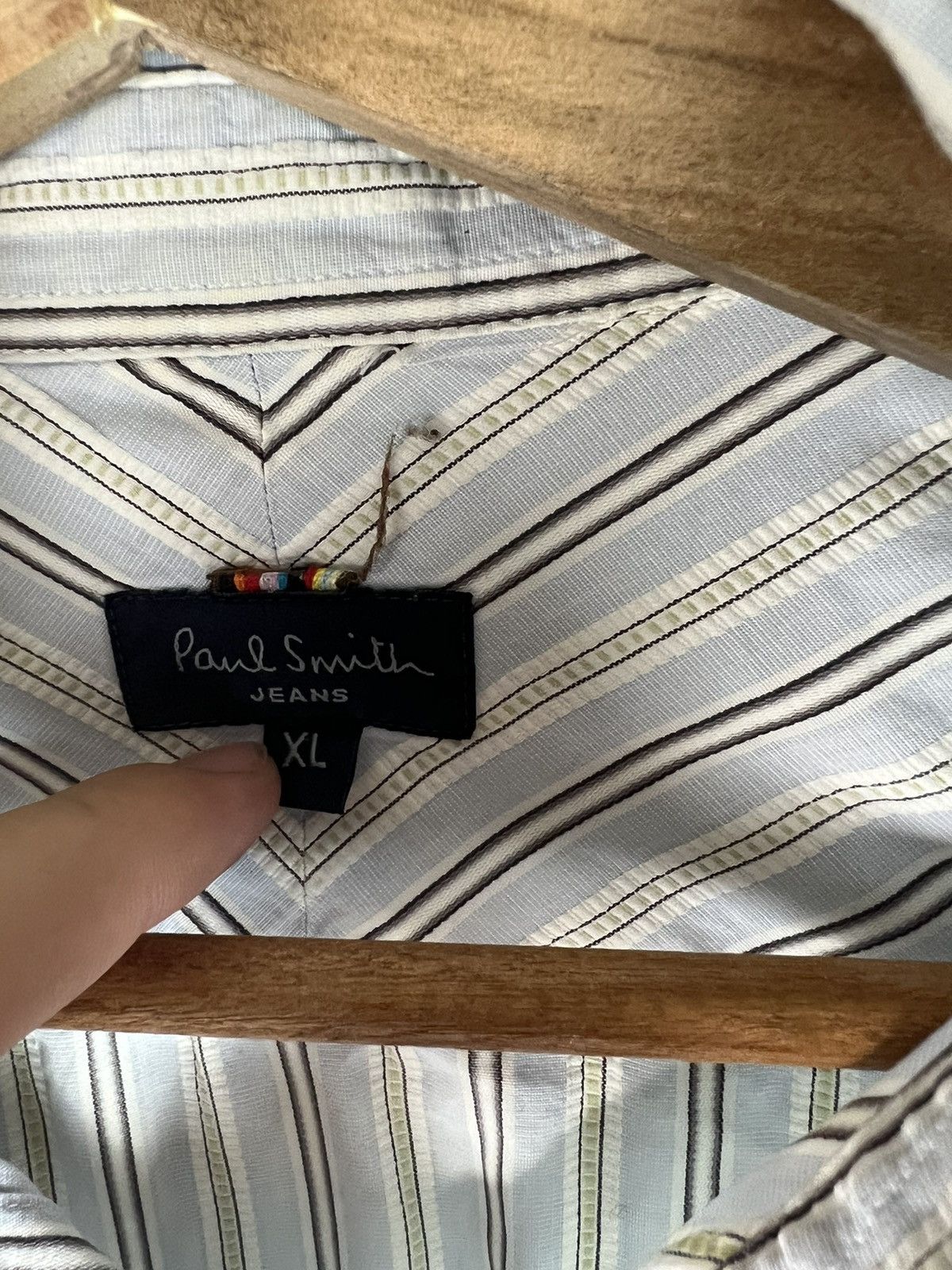 Paul Smith Paul Smith designer button up shirt Size US XL / EU 56 / 4 - 3 Thumbnail