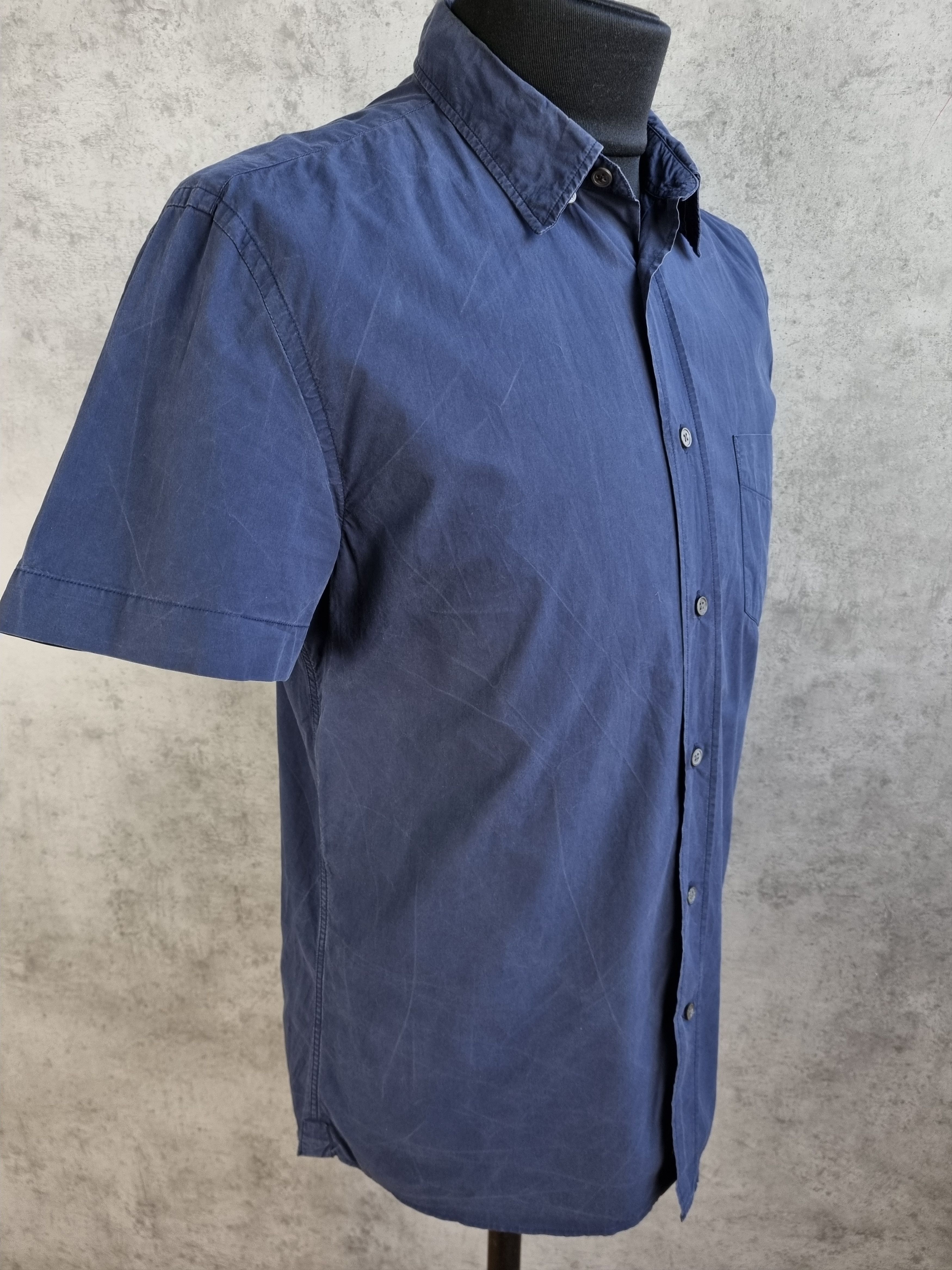 Acne Studios Acne Studios Navy Fade Classic Shirt Size US M / EU 48-50 / 2 - 7 Thumbnail