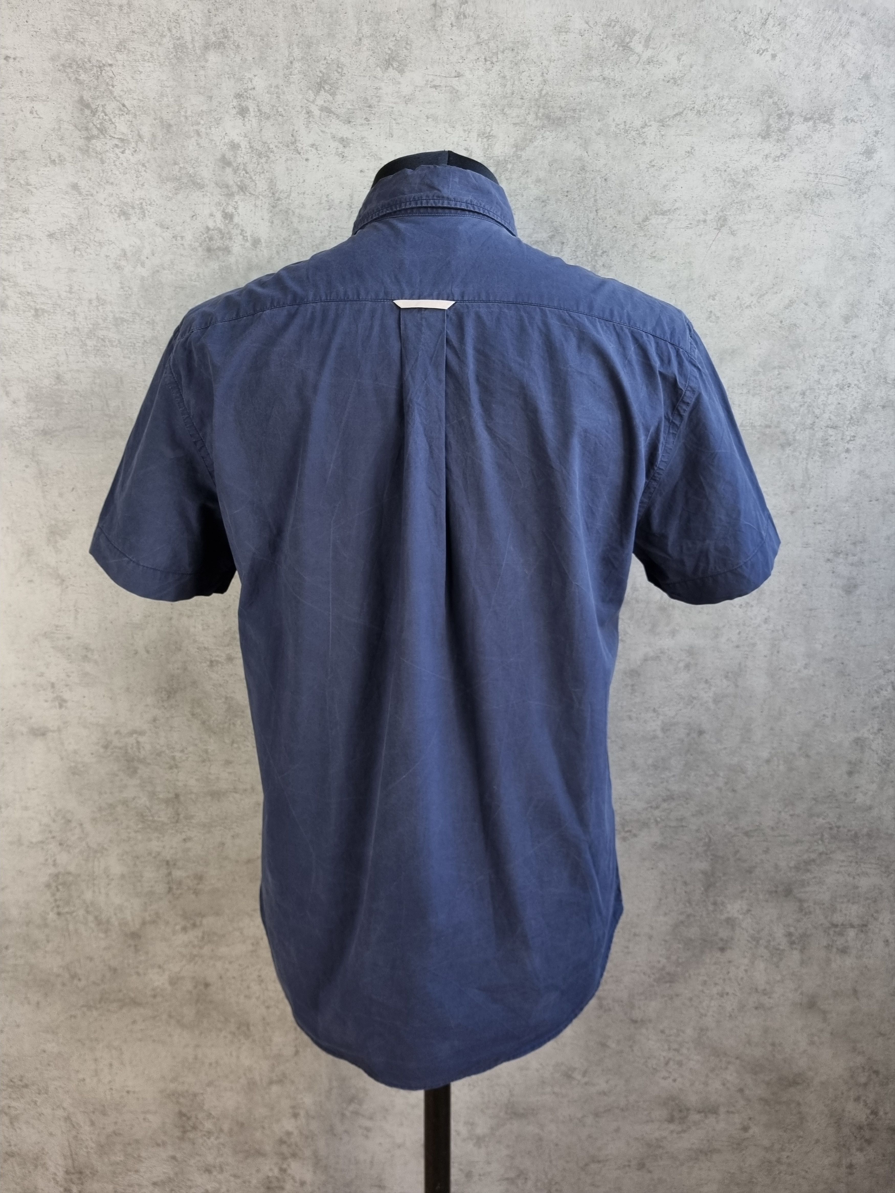 Acne Studios Acne Studios Navy Fade Classic Shirt Size US M / EU 48-50 / 2 - 8 Thumbnail