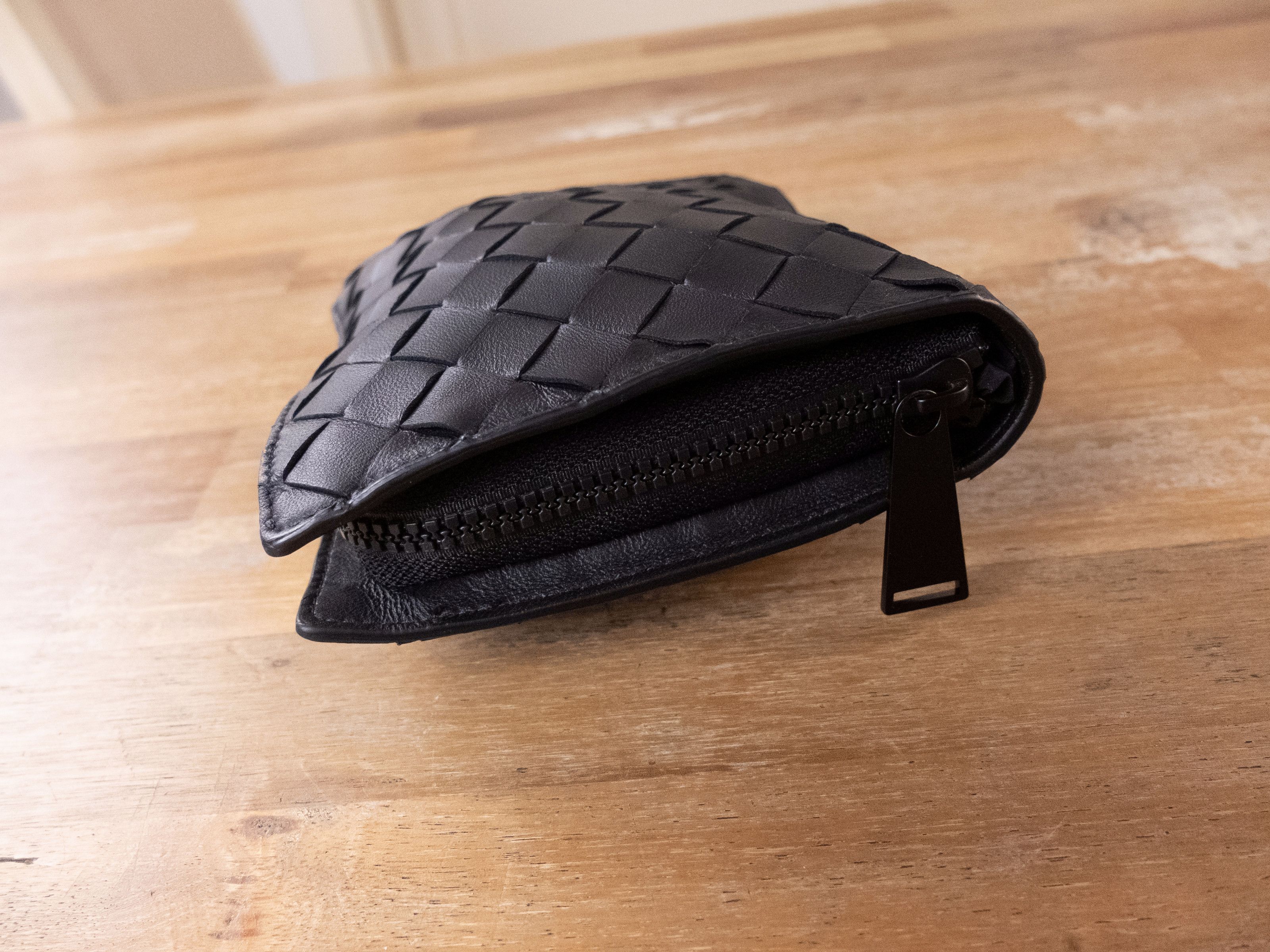 Bottega Veneta BOTTEGA VENETA black foldable leather nylon messenger bag Size ONE SIZE - 15 Thumbnail