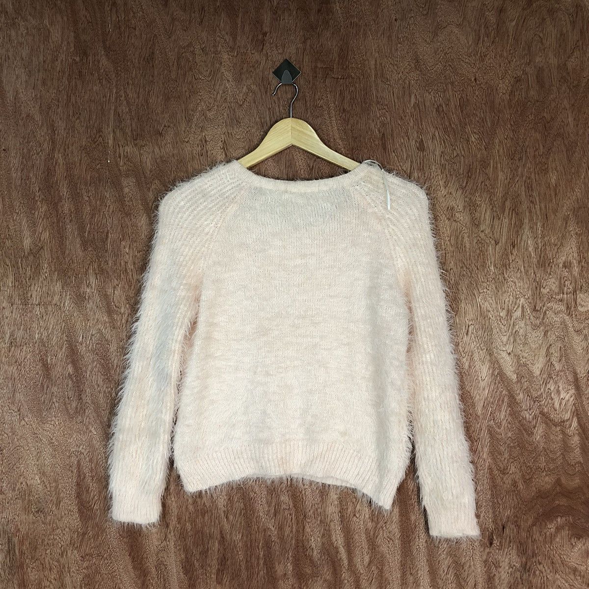 Japanese Brand IGNI Shag Shaggy Fur Mohair Knitwear #6726 Size S / US 4 / IT 40 - 10 Thumbnail