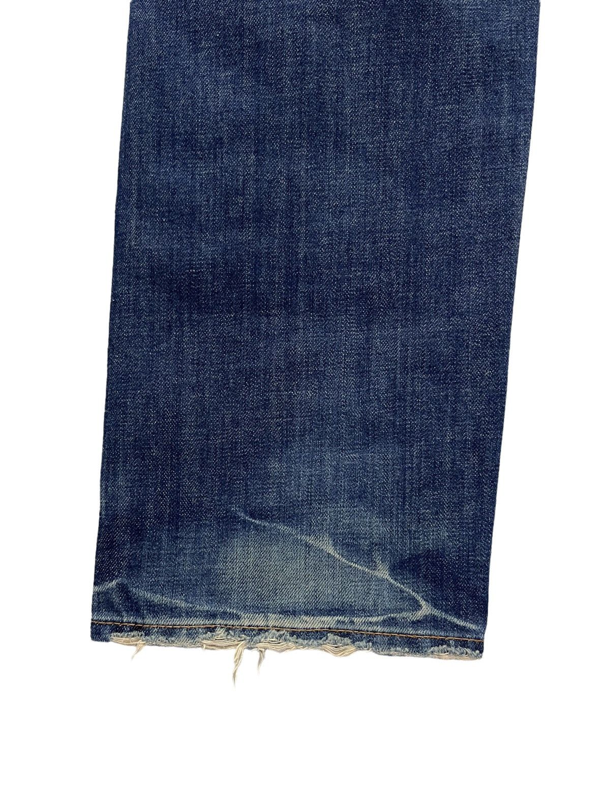 ANDSUNS 🔥DOPE🔥 ANDSUNS Peace Tokyo-Brooklyn Thrashed Denim Jeans Size US 32 / EU 48 - 17 Thumbnail