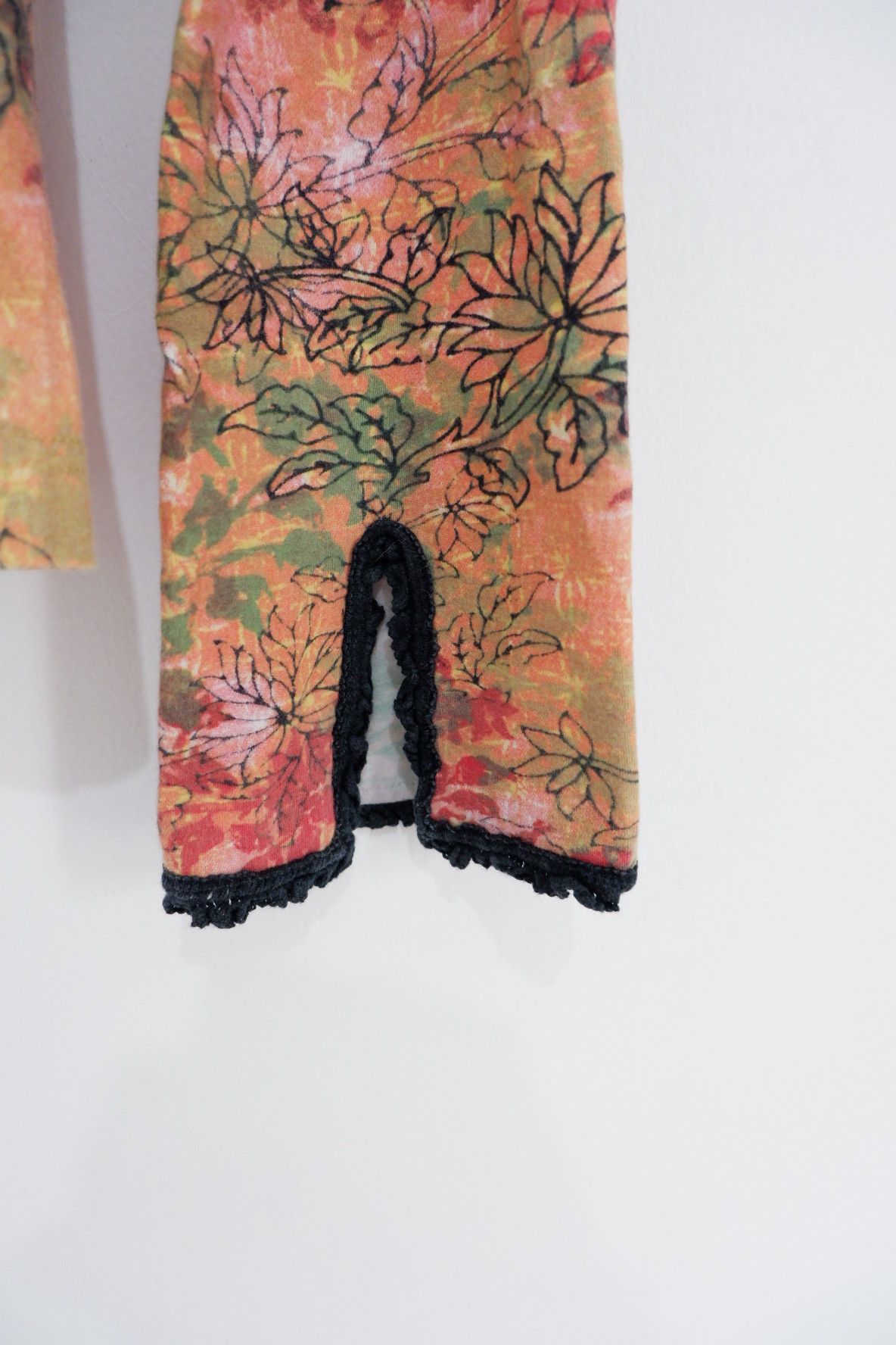 Vivienne Tam 1990s Vintage Rare Vivenne Tam Budha Printed Long Sleeve Size S / US 4 / IT 40 - 8 Thumbnail