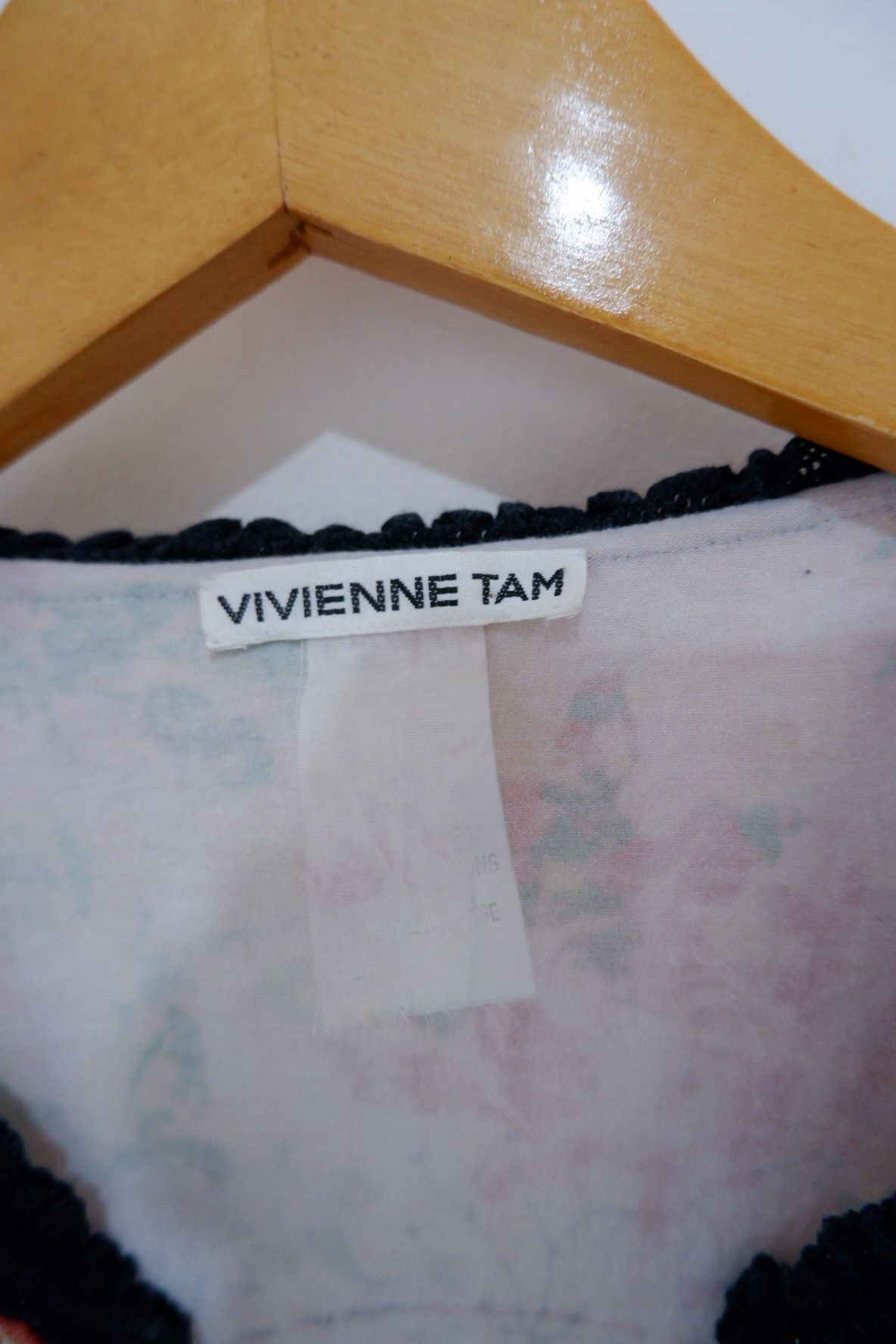 Vivienne Tam 1990s Vintage Rare Vivenne Tam Budha Printed Long Sleeve Size S / US 4 / IT 40 - 9 Thumbnail