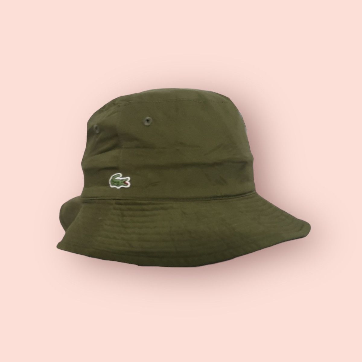 Japanese Brand × Lacoste VINTAGE LACOSTE REVERSIBLE BUCKET HAT JAPAN Size ONE SIZE - 2 Thumbnail