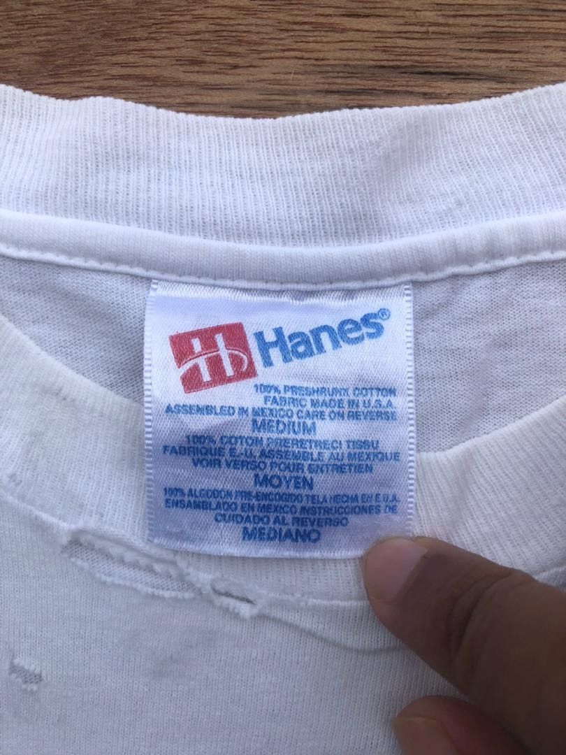 Band Tees × Hanes × Vintage vintage tee D - 17 Size US M / EU 48-50 / 2 - 4 Thumbnail