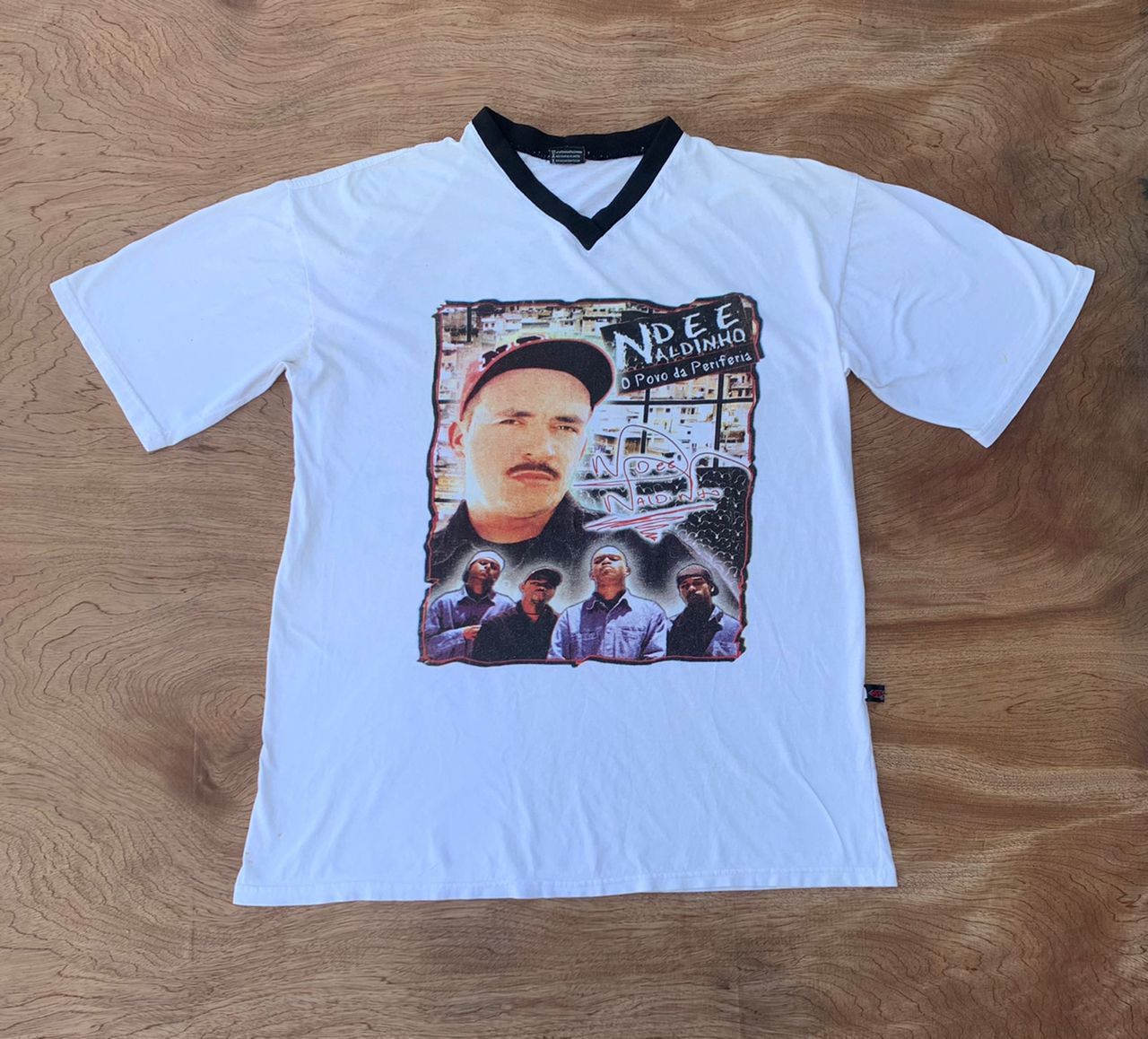 image of Band Tees x Rap Tees Vintage Tee D 40 Dee Naldinho in White, Men's (Size XL)