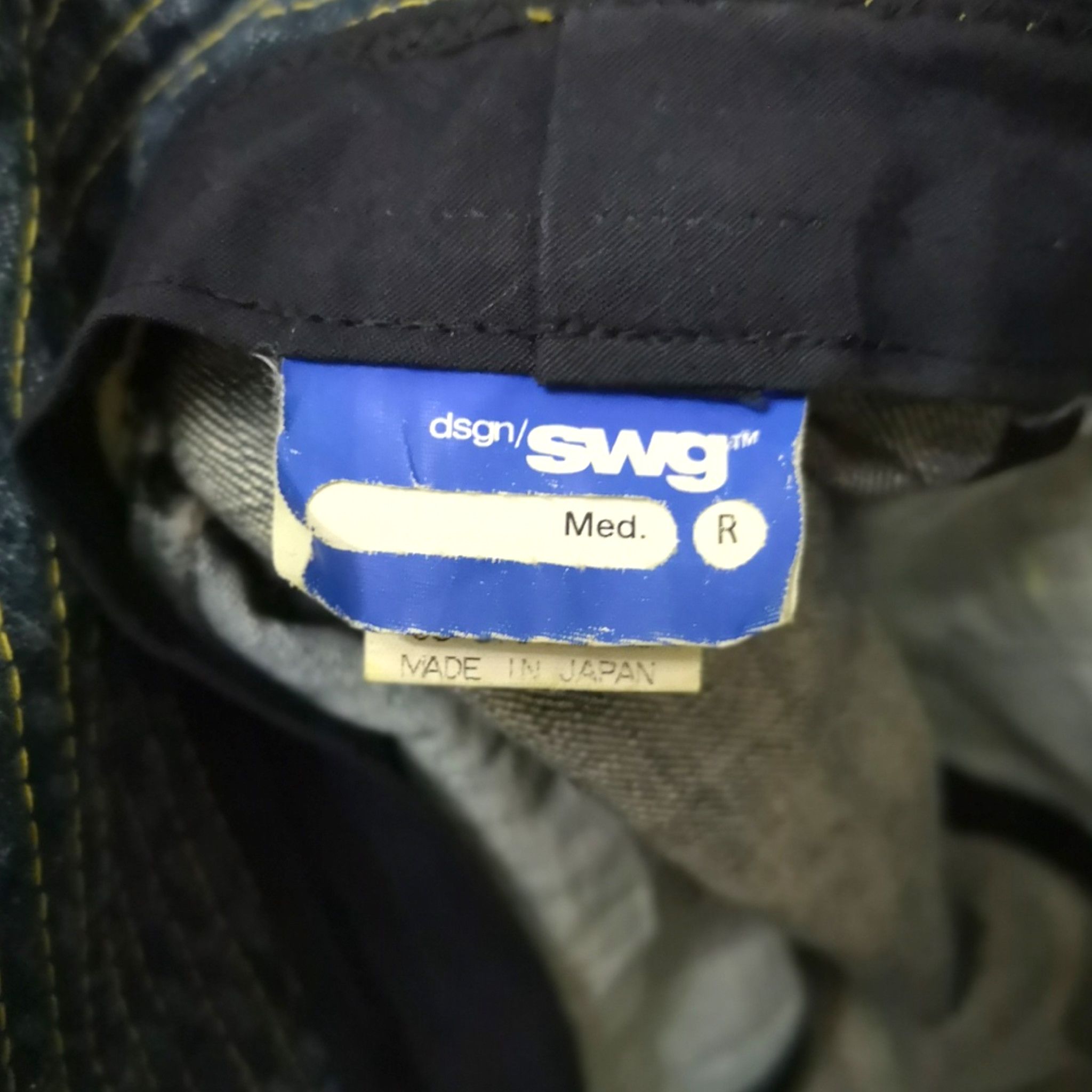 Japanese Brand × Swagger SWAGGER PATCHWORK DENIM HAT Size ONE SIZE - 6 Thumbnail