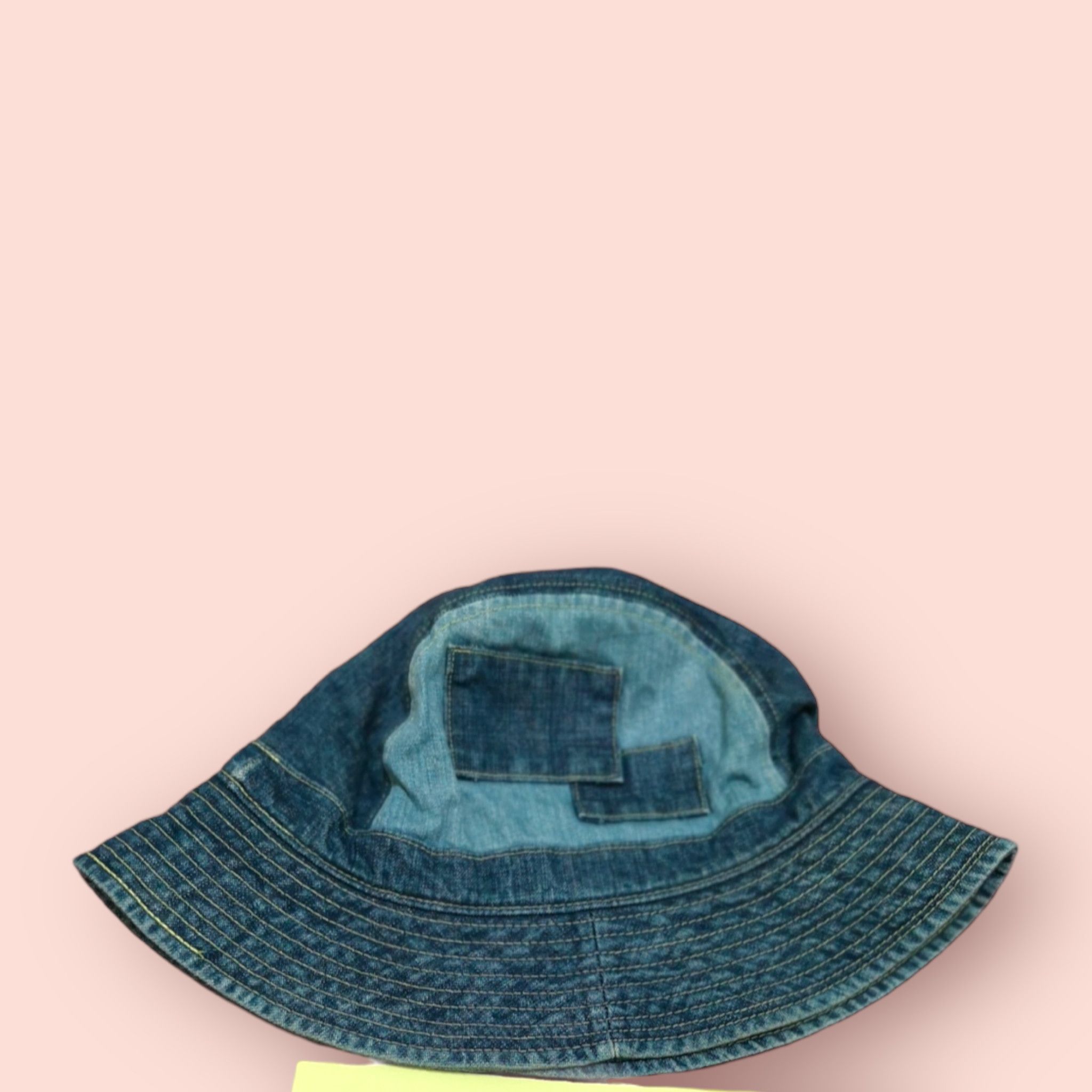 Japanese Brand × Swagger SWAGGER PATCHWORK DENIM HAT Size ONE SIZE - 9 Thumbnail