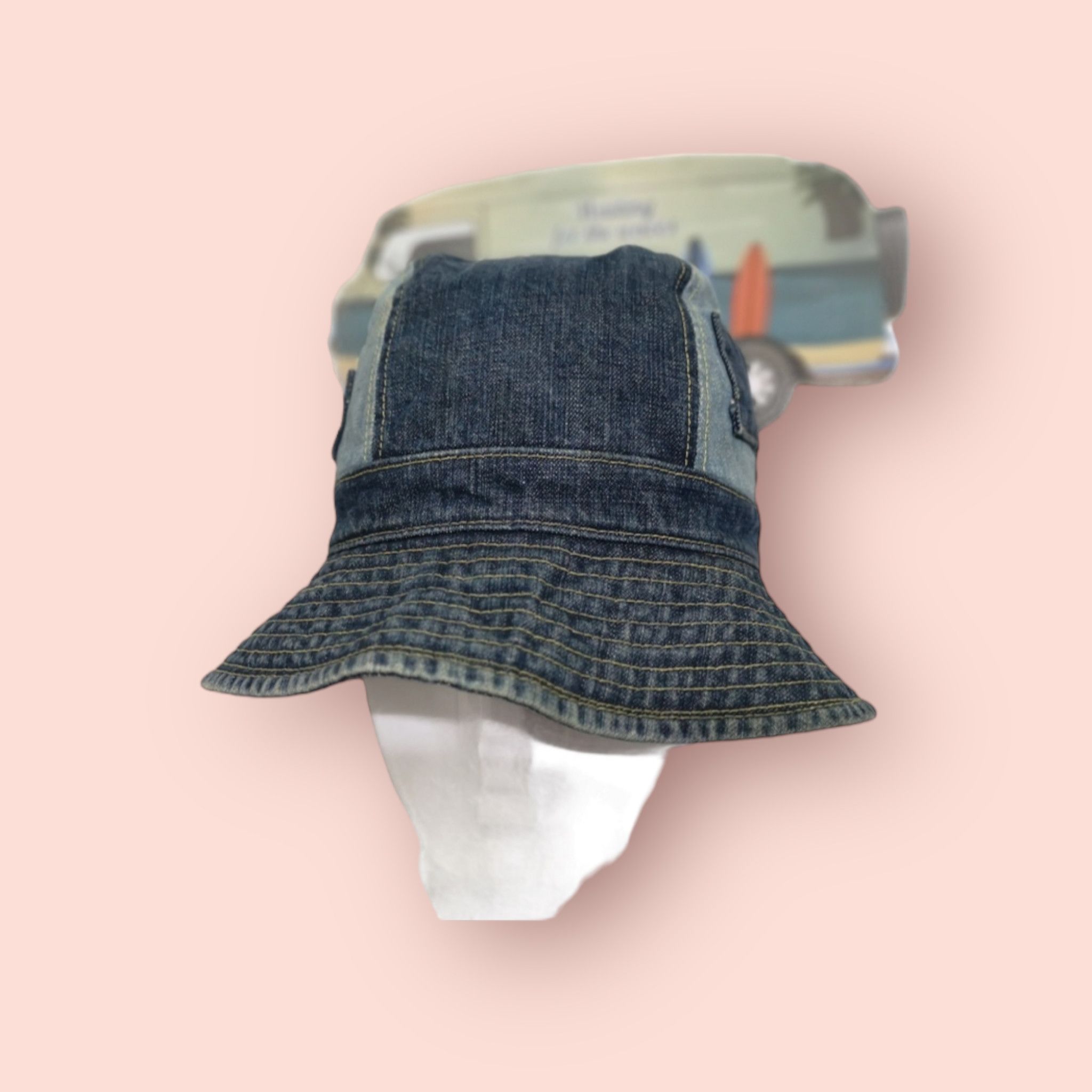 Japanese Brand × Swagger SWAGGER PATCHWORK DENIM HAT Size ONE SIZE - 12 Thumbnail