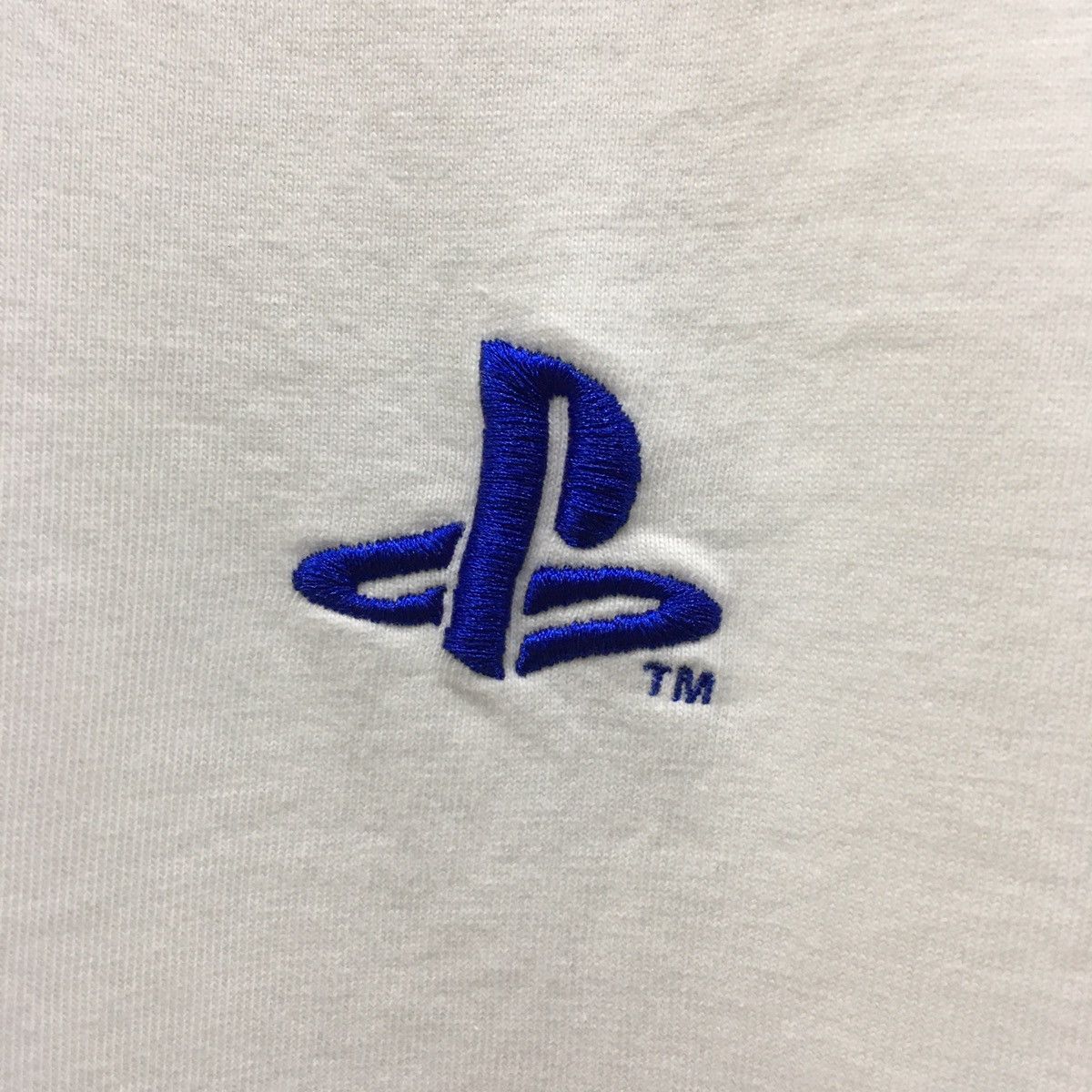 Playstation Rare Video Game PlayStation Small Logo Embroidery Tee Size US L / EU 52-54 / 3 - 3 Thumbnail