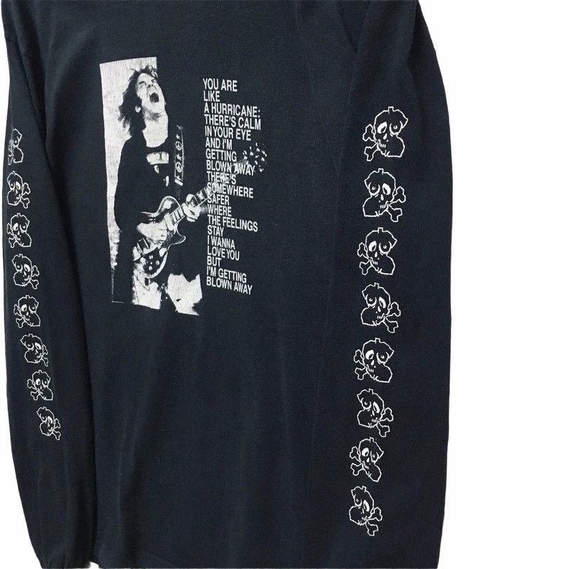 Band Tees Vintage 90s Neil Young You Are Like A Hurricane Long Sleeve Size US M / EU 48-50 / 2 - 10 Thumbnail