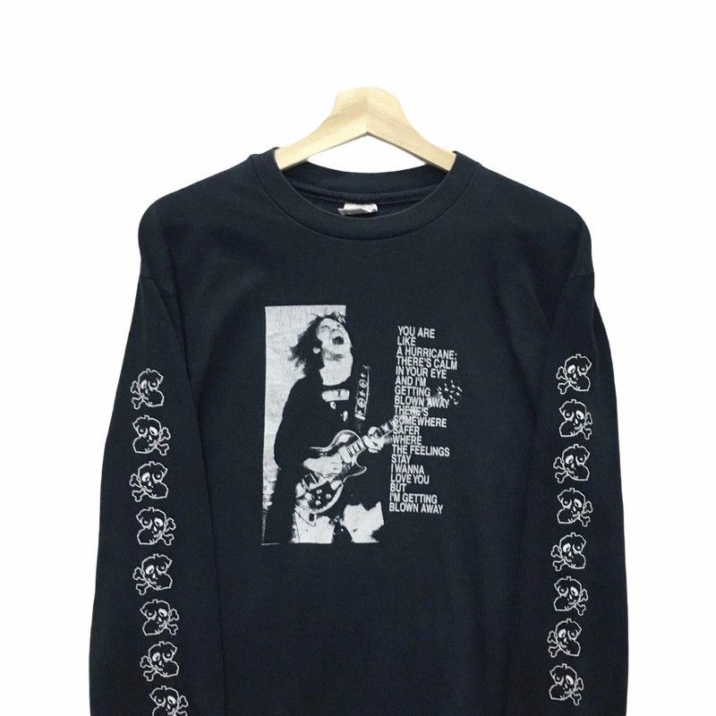 Band Tees Vintage 90s Neil Young You Are Like A Hurricane Long Sleeve Size US M / EU 48-50 / 2 - 6 Thumbnail