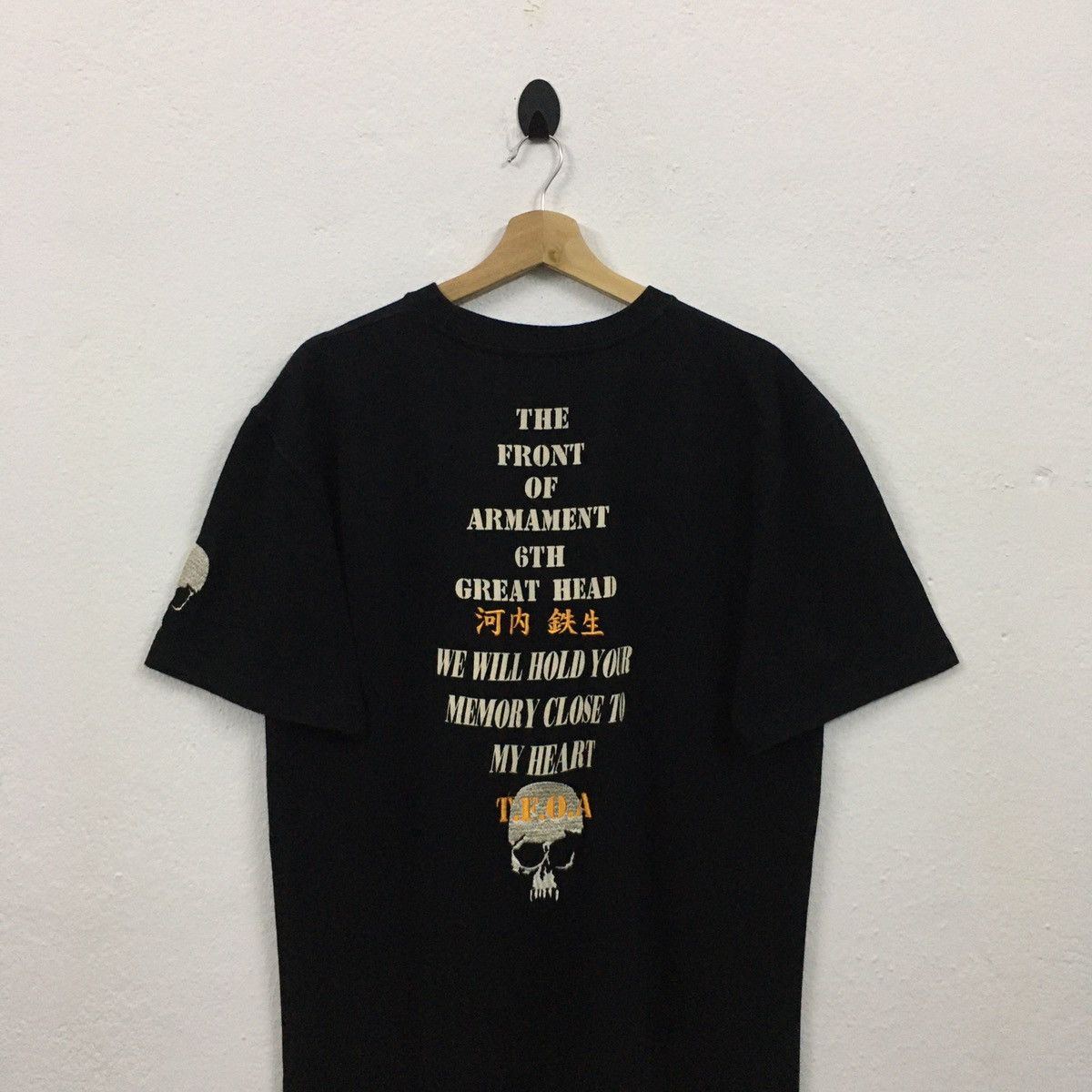 Japanese Brand Rare T.F.O.A Embroidery Tshirt Size US L / EU 52-54 / 3 - 8 Thumbnail
