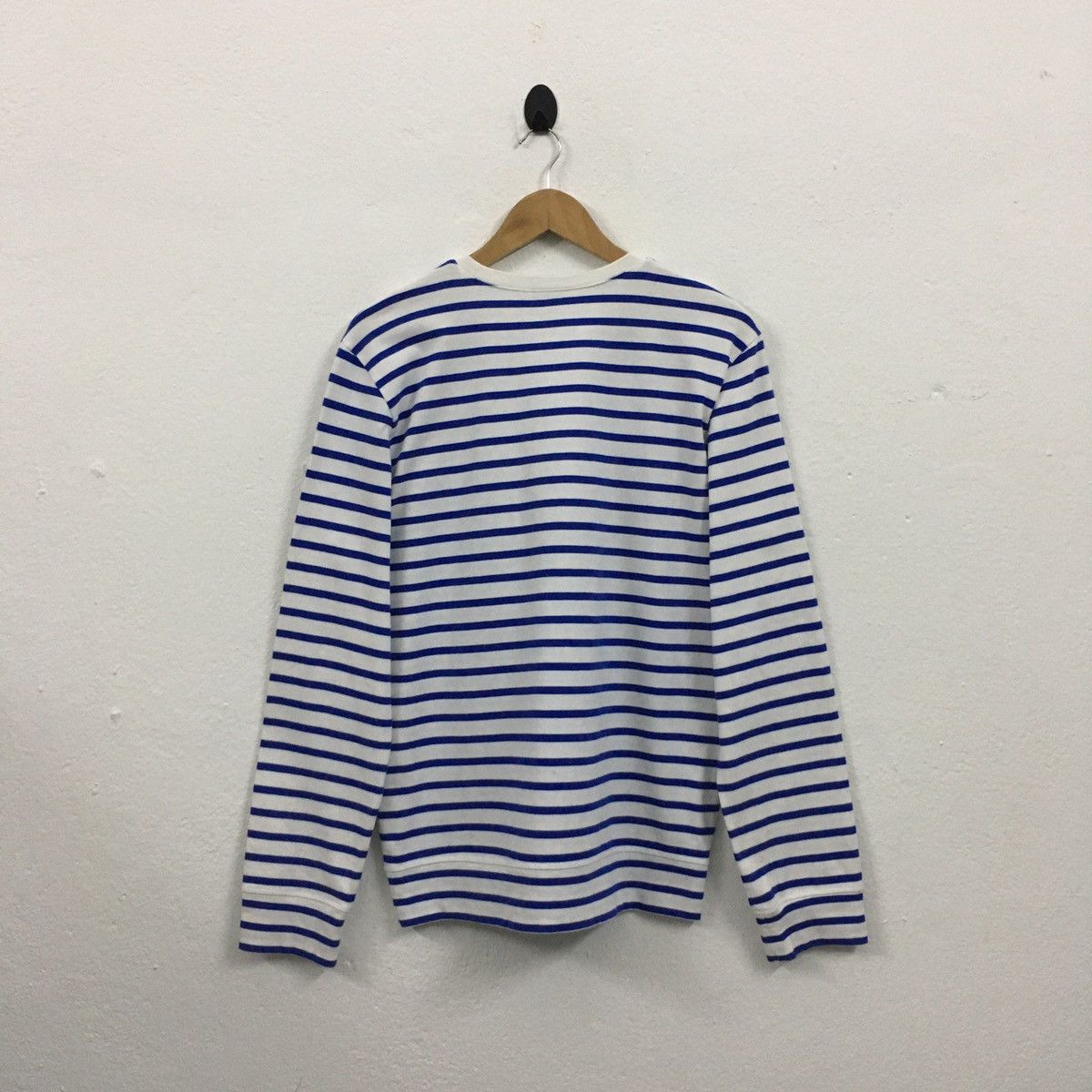 A.P.C. Rare A.P.C Rue Madame Paris Stripe Long Sleeve Tshirt Size US M / EU 48-50 / 2 - 6 Thumbnail