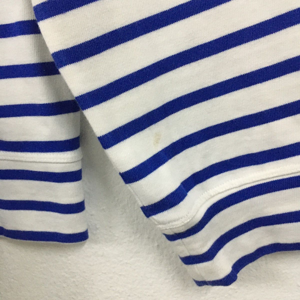A.P.C. Rare A.P.C Rue Madame Paris Stripe Long Sleeve Tshirt Size US M / EU 48-50 / 2 - 7 Thumbnail