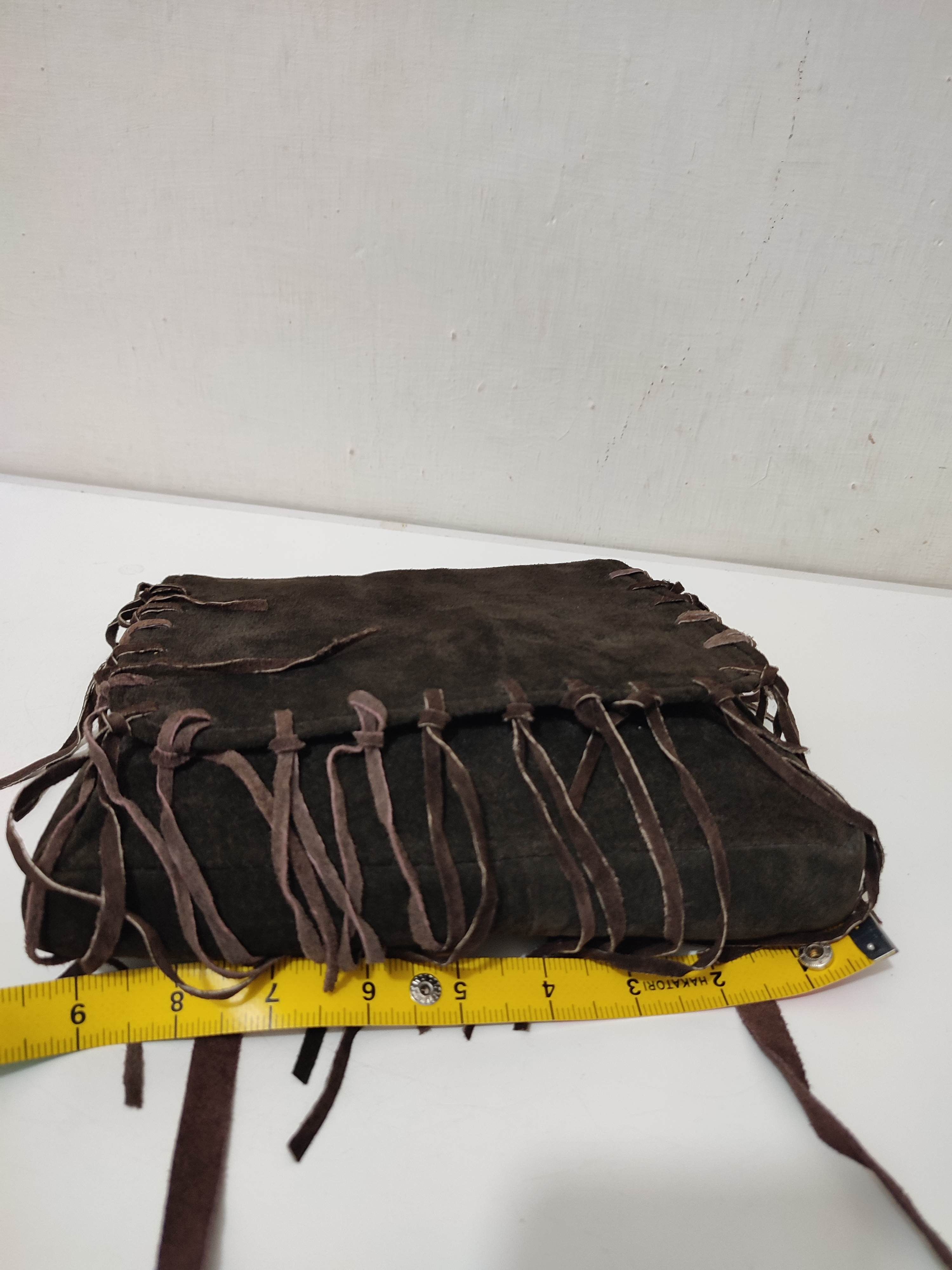Leather Fringe Suede Crossbody / Sling bag Cowboy Size ONE SIZE - 11 Thumbnail