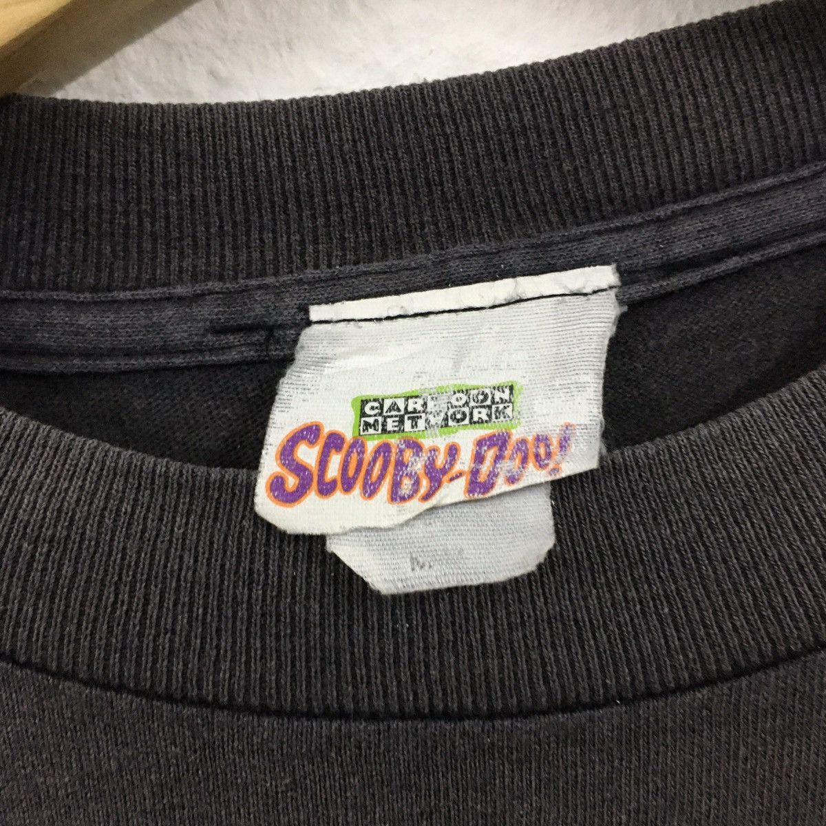 Cartoon Network Rare Vintage 1997 Scooby Doo Perfectly Sun Faded Tshirt Size US M / EU 48-50 / 2 - 2 Thumbnail