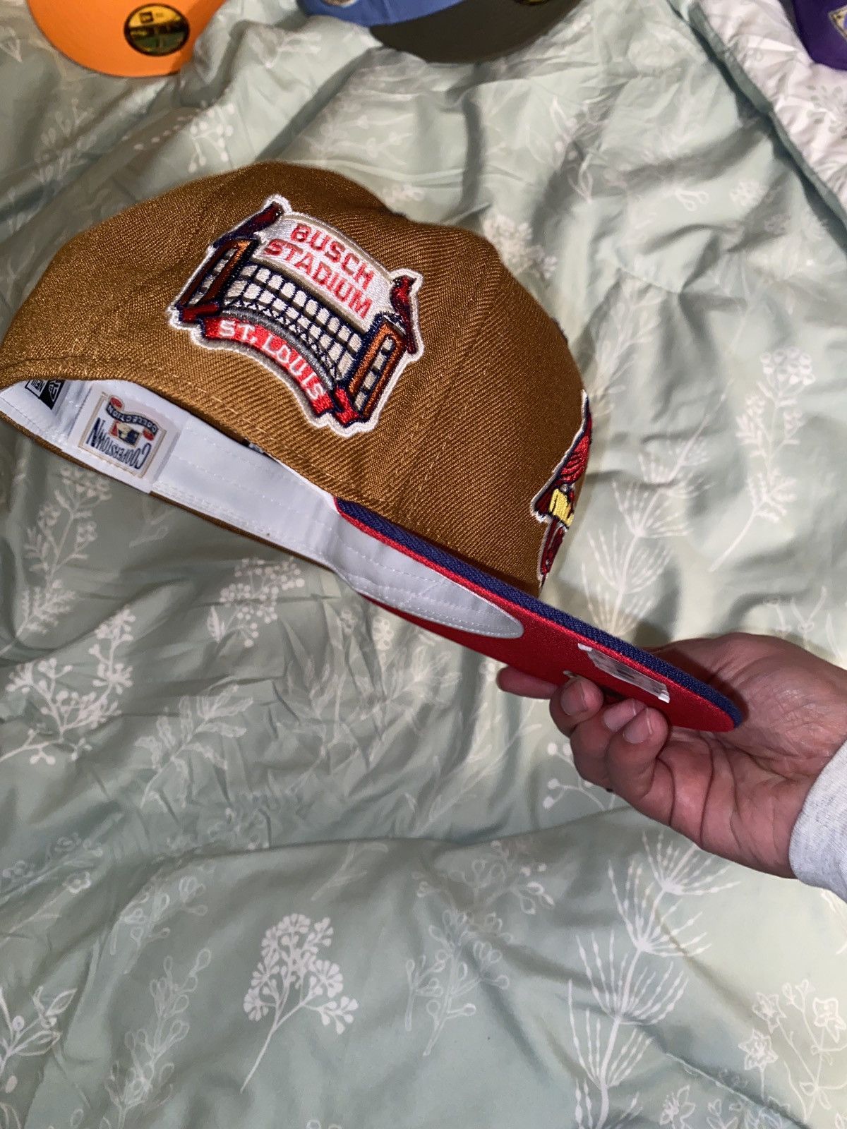 Hat Club × MLB × New Era Exclusive all right roasted love bird cardinals fitted hat Size ONE SIZE - 4 Thumbnail