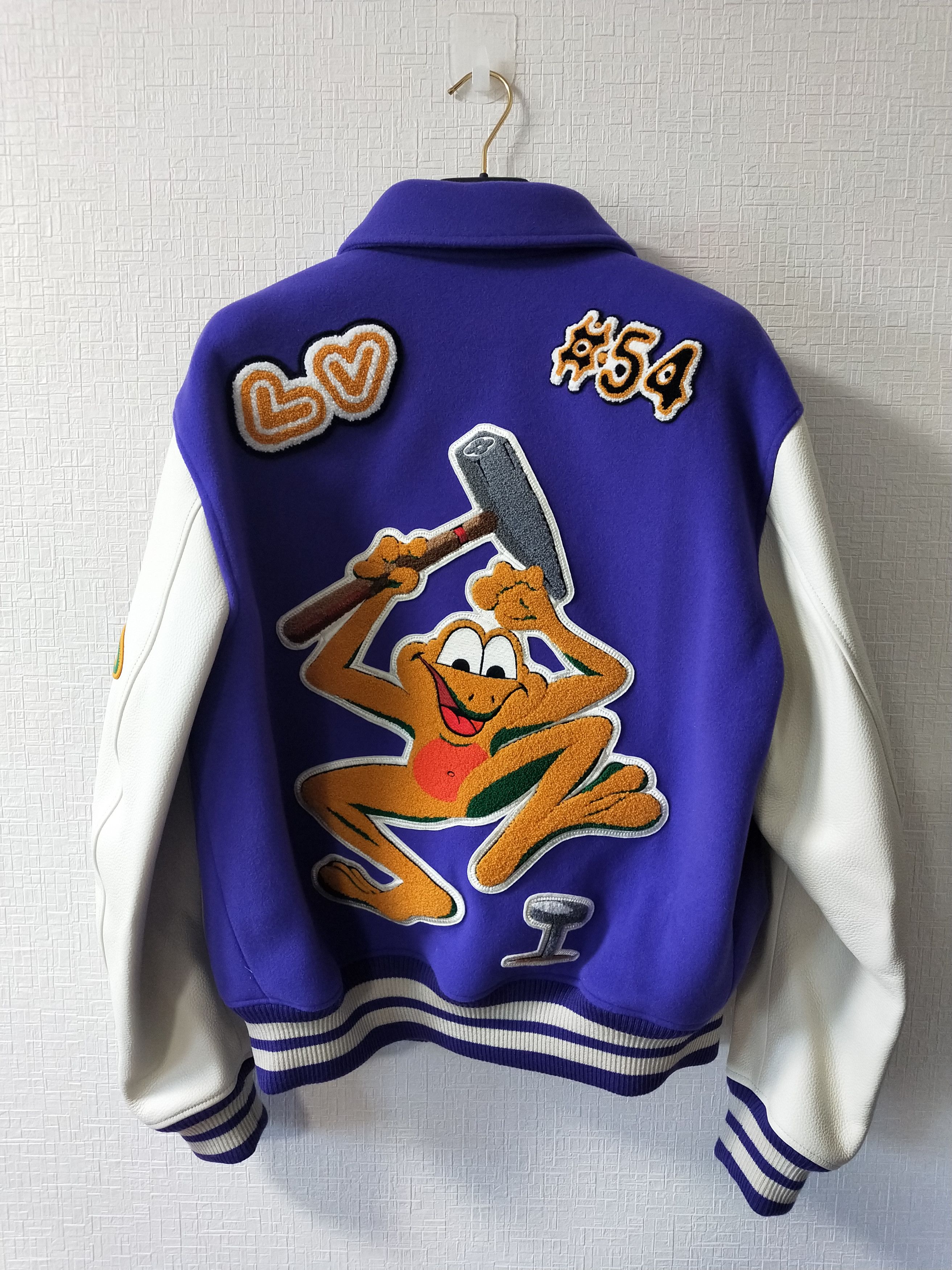 Louis Vuitton Leather Varsity Jacket Size US XL / EU 56 / 4 - 2 Thumbnail