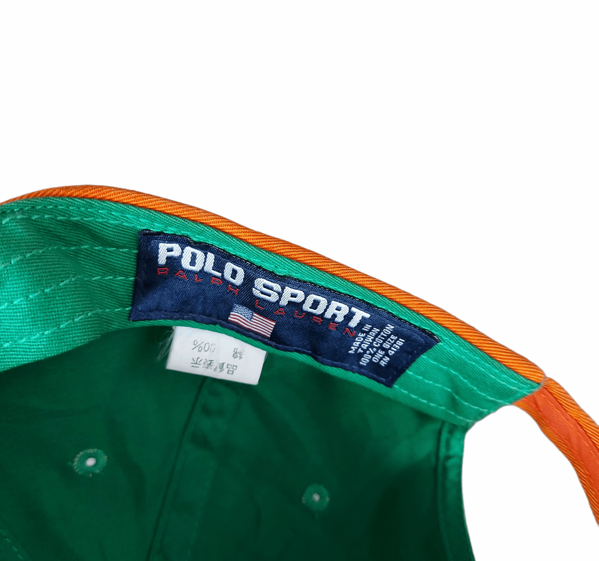 Polo Ralph Lauren Vintage Polo Sport Usa Hat Rare Size ONE SIZE - 5 Thumbnail