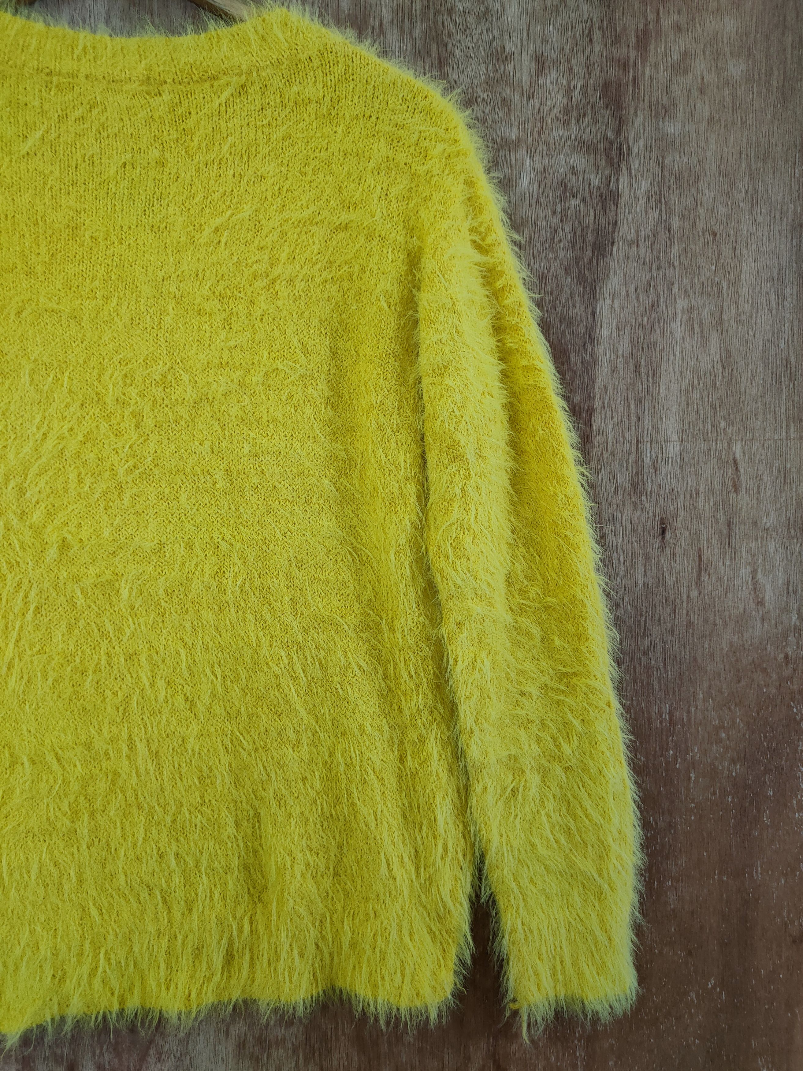 Japanese Brand D Khalita soft fur mohair shaggy knitwear japan #46-513 Size M / US 6-8 / IT 42-44 - 11 Thumbnail
