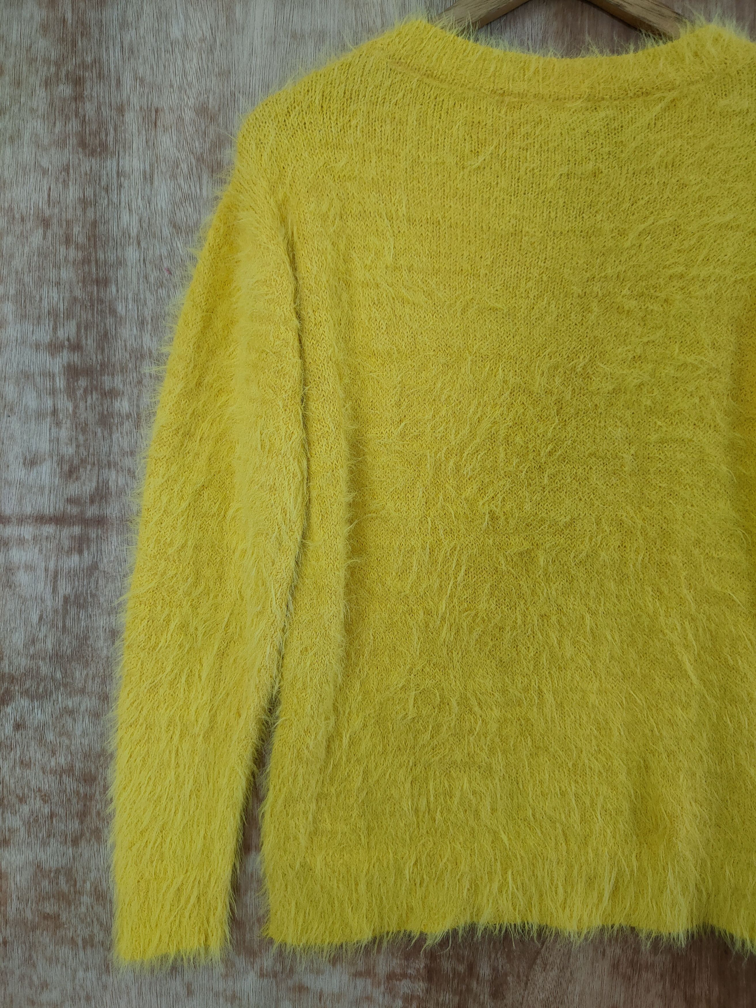 Japanese Brand D Khalita soft fur mohair shaggy knitwear japan #46-513 Size M / US 6-8 / IT 42-44 - 10 Thumbnail