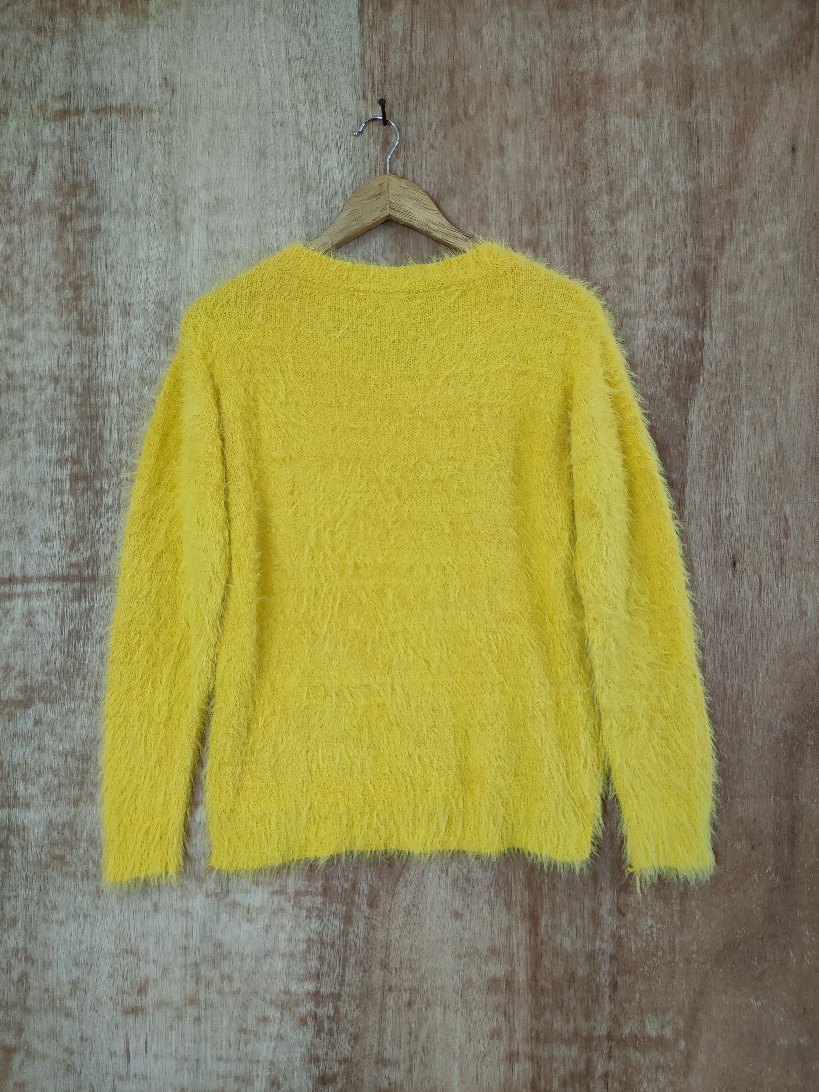Japanese Brand D Khalita soft fur mohair shaggy knitwear japan #46-513 Size M / US 6-8 / IT 42-44 - 9 Thumbnail