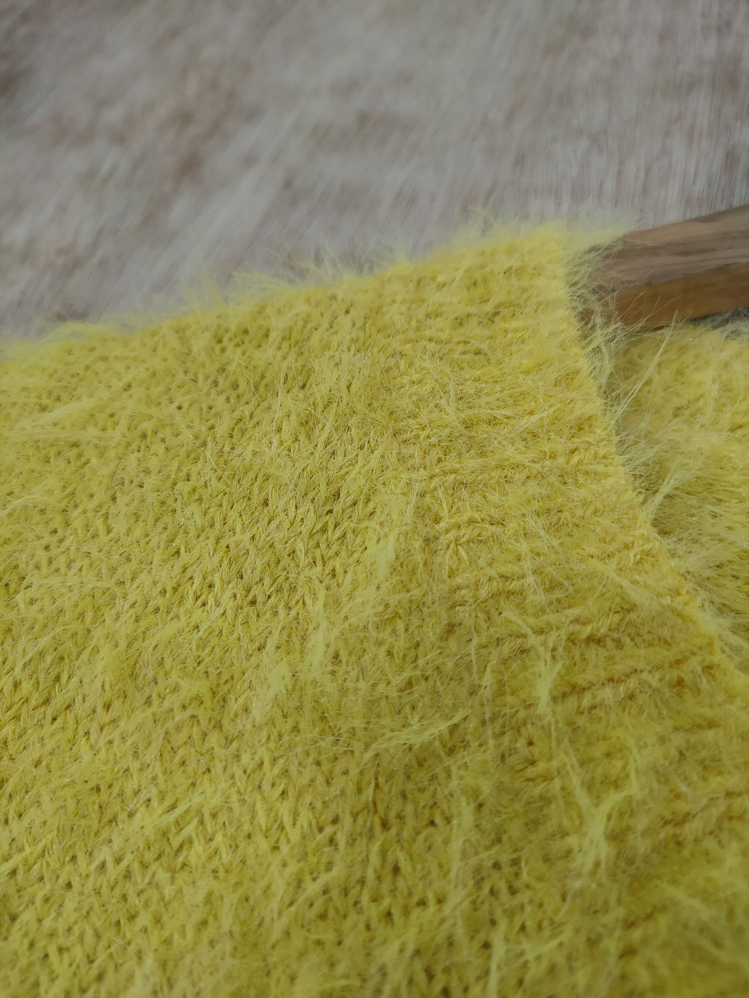 Japanese Brand D Khalita soft fur mohair shaggy knitwear japan #46-513 Size M / US 6-8 / IT 42-44 - 4 Thumbnail