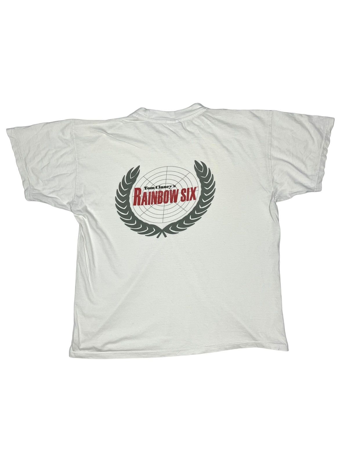 Playstation Vintage 90s Tom Clancy’s Rainbow Six Game T-shirt Size US L / EU 52-54 / 3 - 1 Thumbnail