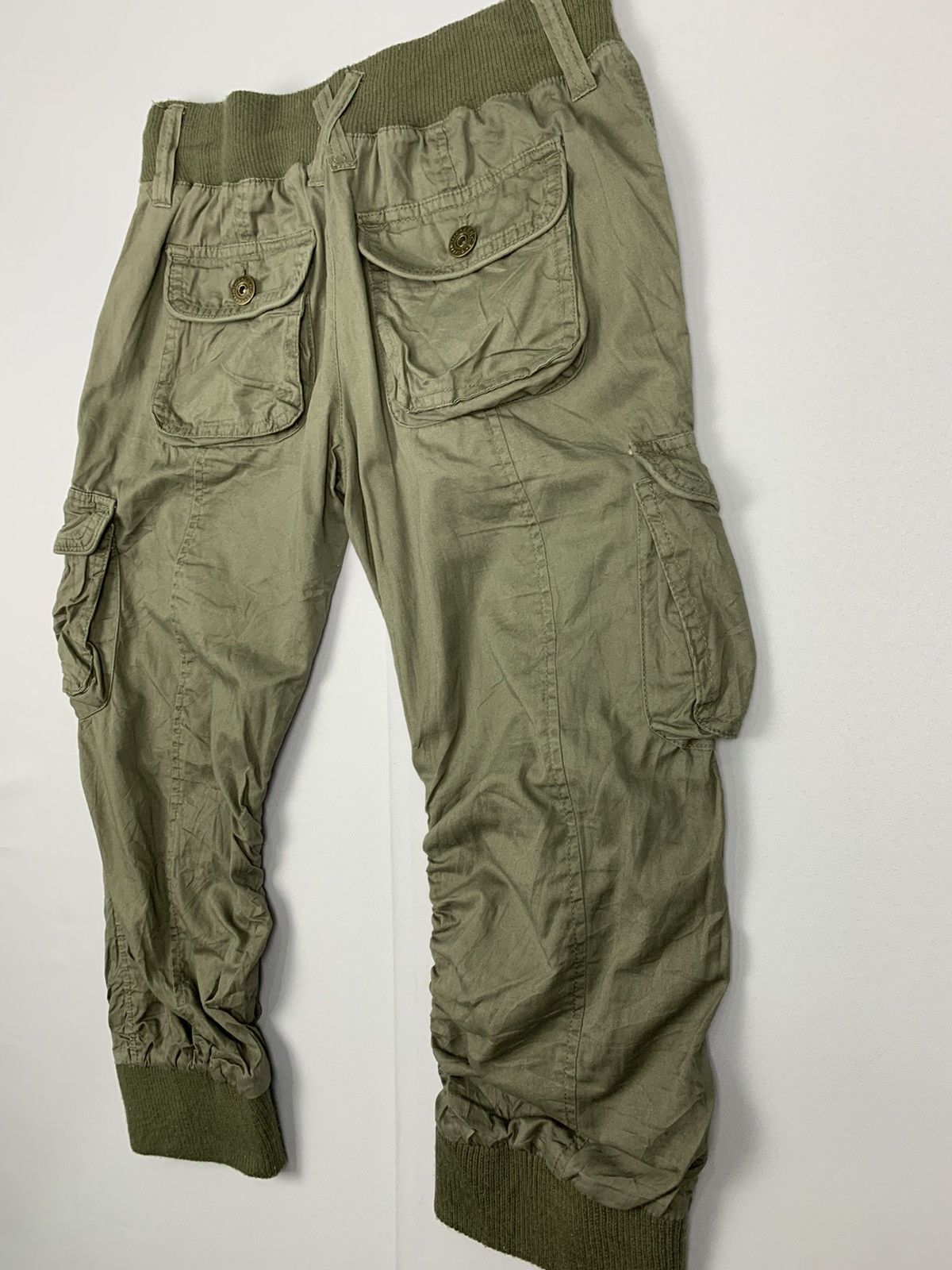 Japanese Brand × Seditionaries VENCE Vintag Military Baggy Tactical Crop Jogger Cargo Pant Size US 29 - 13 Thumbnail