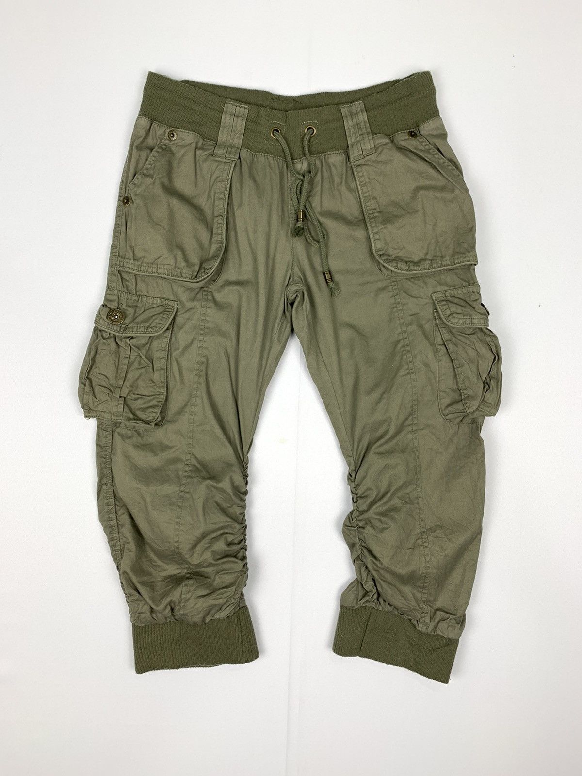Japanese Brand × Seditionaries VENCE Vintag Military Baggy Tactical Crop Jogger Cargo Pant Size US 29 - 2 Thumbnail