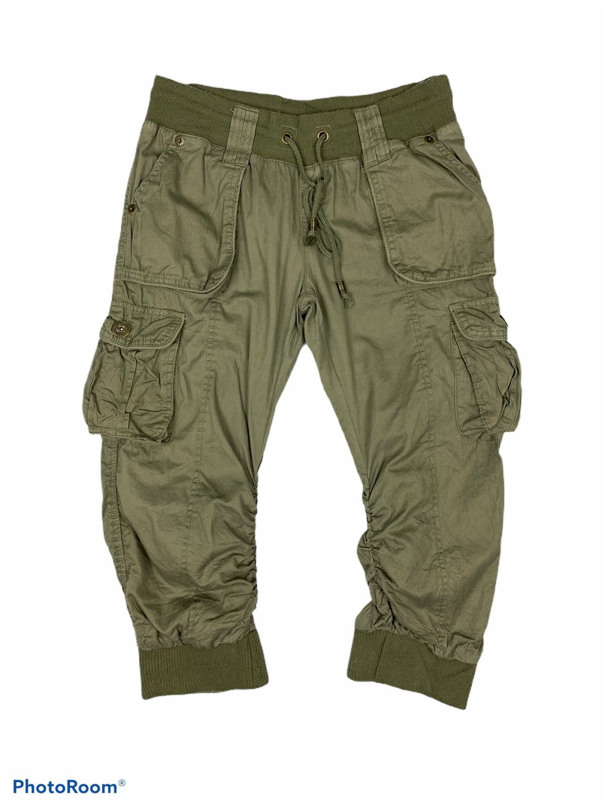 Japanese Brand × Seditionaries VENCE Vintag Military Baggy Tactical Crop Jogger Cargo Pant Size US 29 - 1 Thumbnail