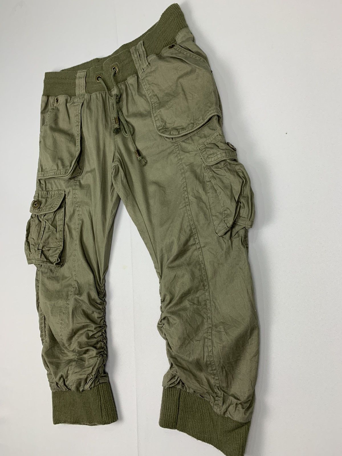 Japanese Brand × Seditionaries VENCE Vintag Military Baggy Tactical Crop Jogger Cargo Pant Size US 29 - 5 Thumbnail