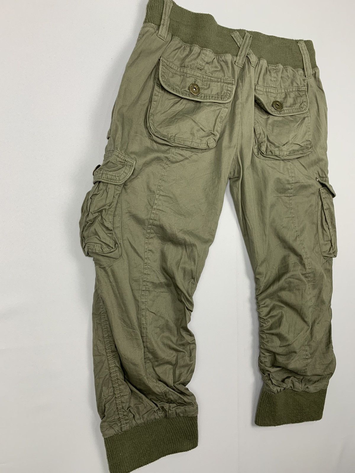 Japanese Brand × Seditionaries VENCE Vintag Military Baggy Tactical Crop Jogger Cargo Pant Size US 29 - 12 Thumbnail