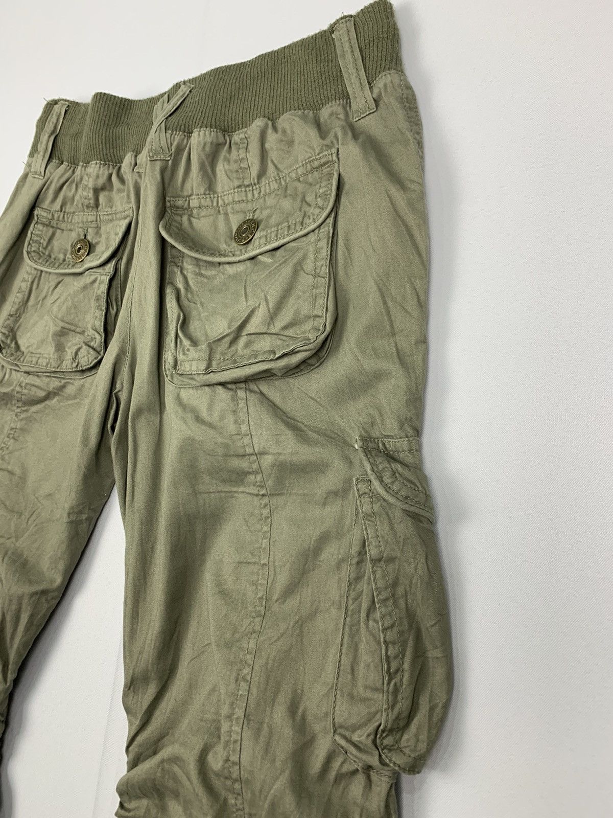 Japanese Brand × Seditionaries VENCE Vintag Military Baggy Tactical Crop Jogger Cargo Pant Size US 29 - 15 Thumbnail