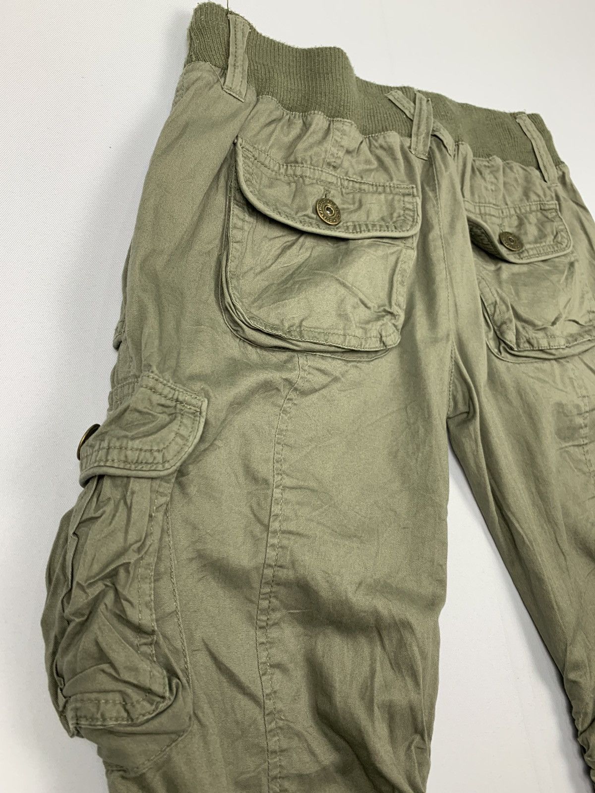 Japanese Brand × Seditionaries VENCE Vintag Military Baggy Tactical Crop Jogger Cargo Pant Size US 29 - 14 Thumbnail