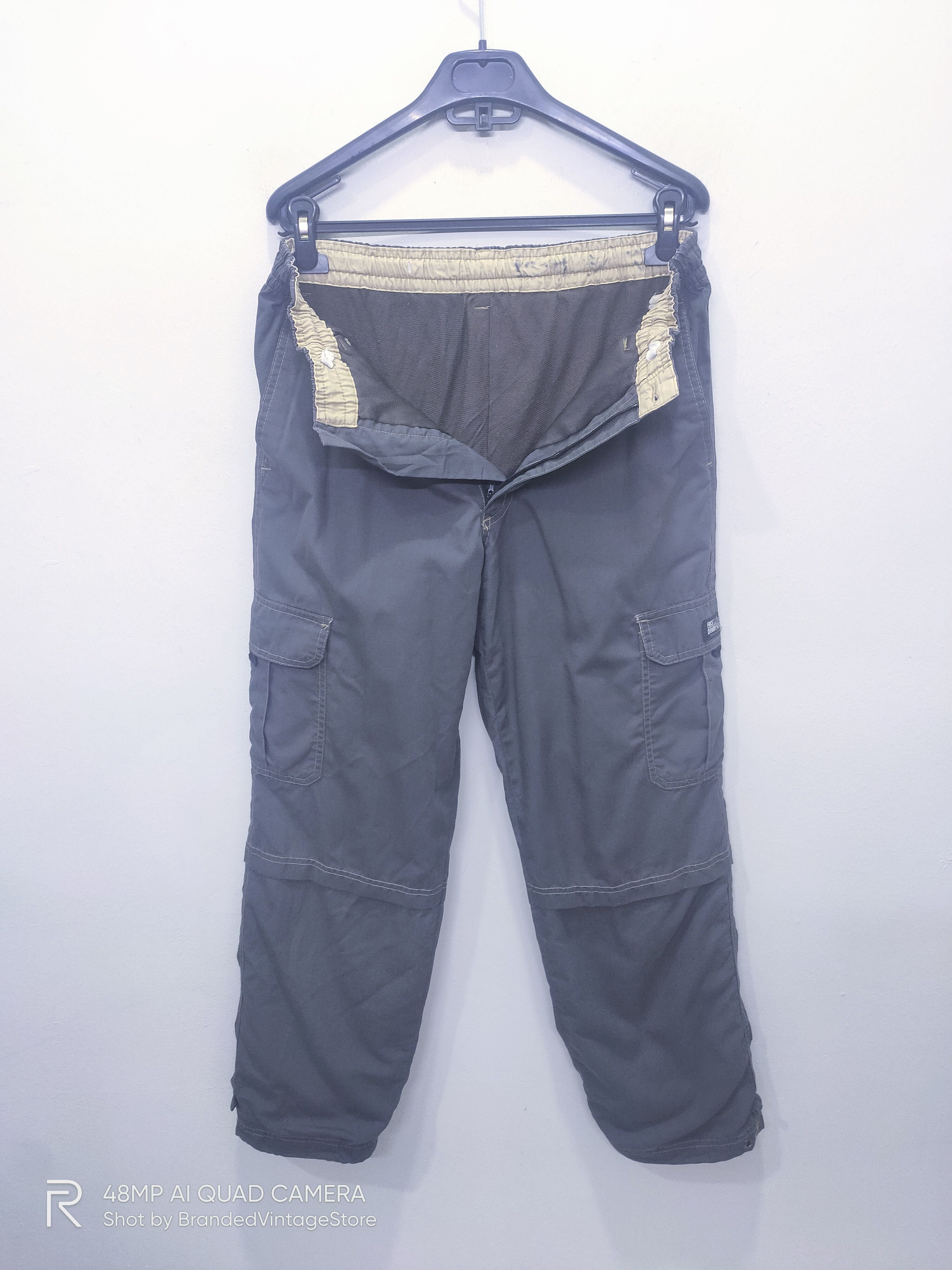 Japanese Brand × Mountain Hardwear FIRST DOWN Multipocket Tactical Hiking Ski Cargo Track Pant Size US 29 - 3 Thumbnail