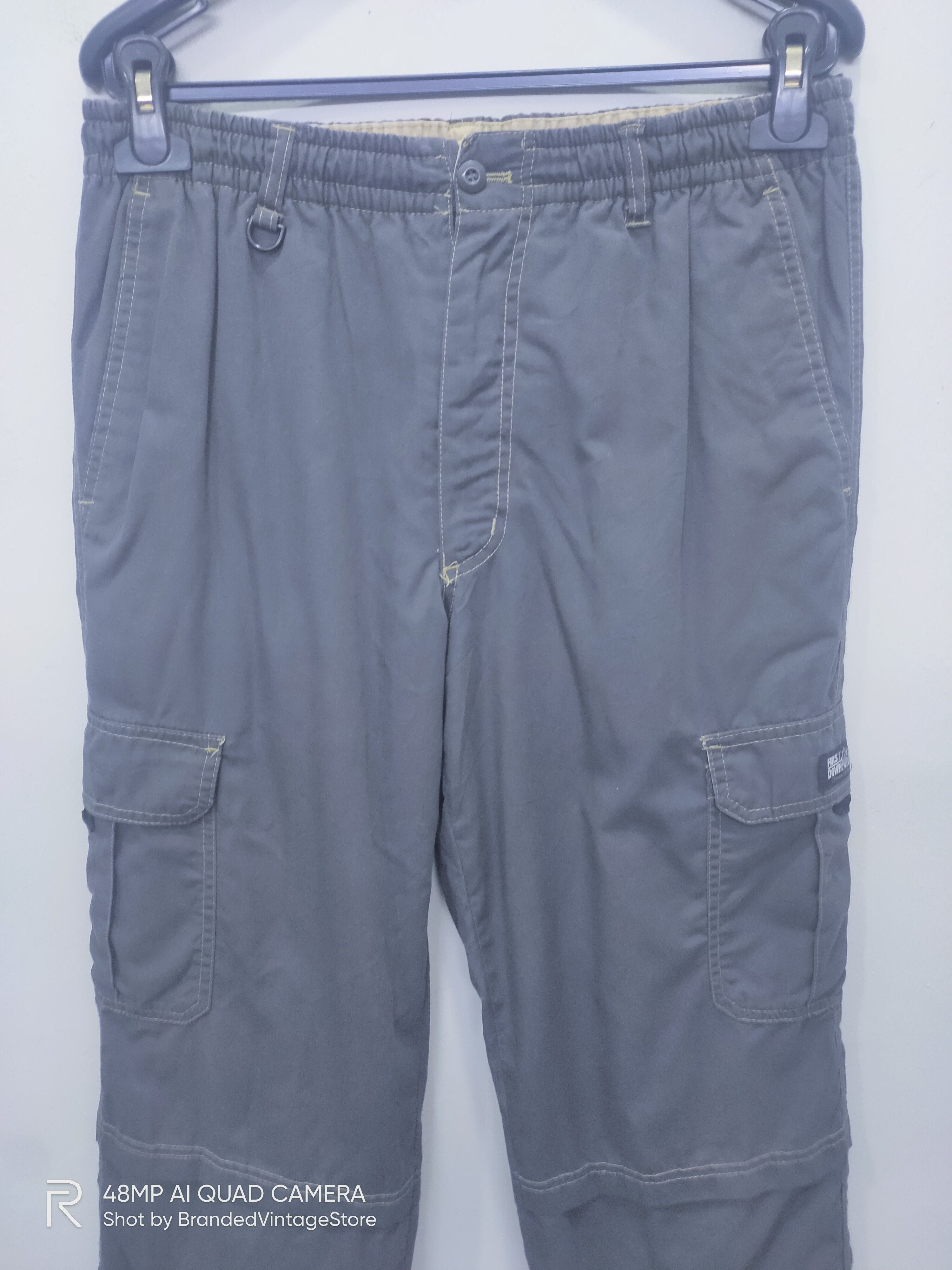 Japanese Brand × Mountain Hardwear FIRST DOWN Multipocket Tactical Hiking Ski Cargo Track Pant Size US 29 - 4 Thumbnail