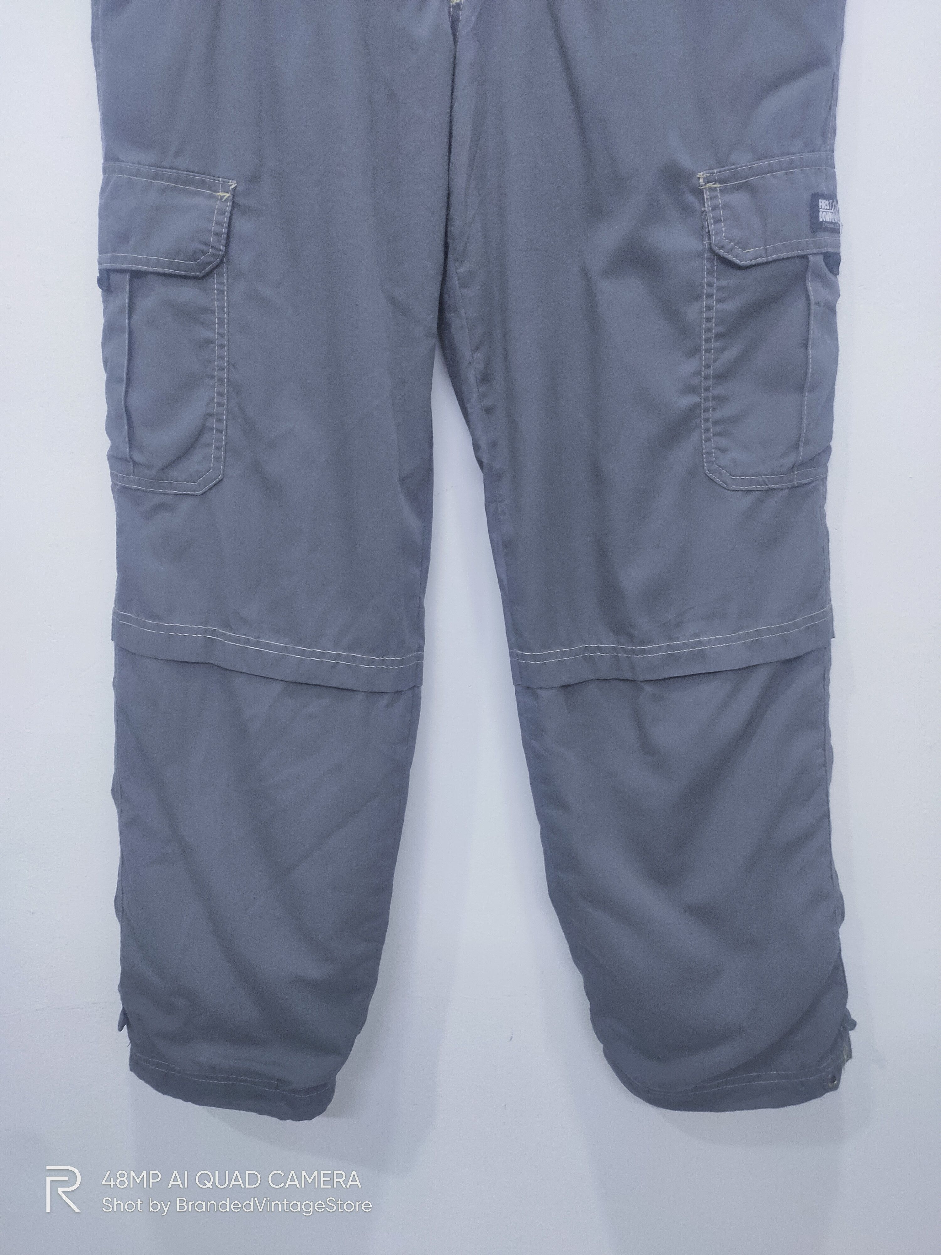 Japanese Brand × Mountain Hardwear FIRST DOWN Multipocket Tactical Hiking Ski Cargo Track Pant Size US 29 - 5 Thumbnail