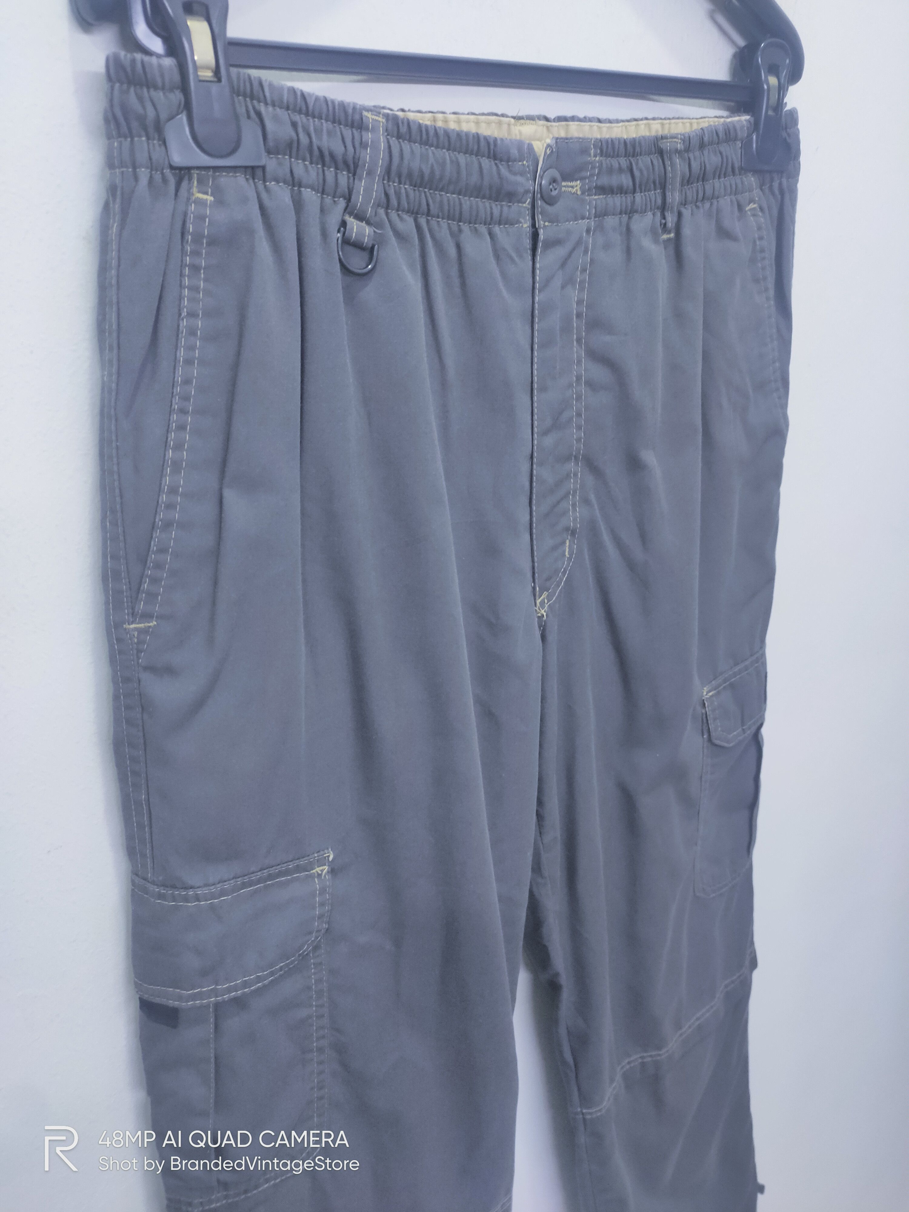 Japanese Brand × Mountain Hardwear FIRST DOWN Multipocket Tactical Hiking Ski Cargo Track Pant Size US 29 - 6 Thumbnail