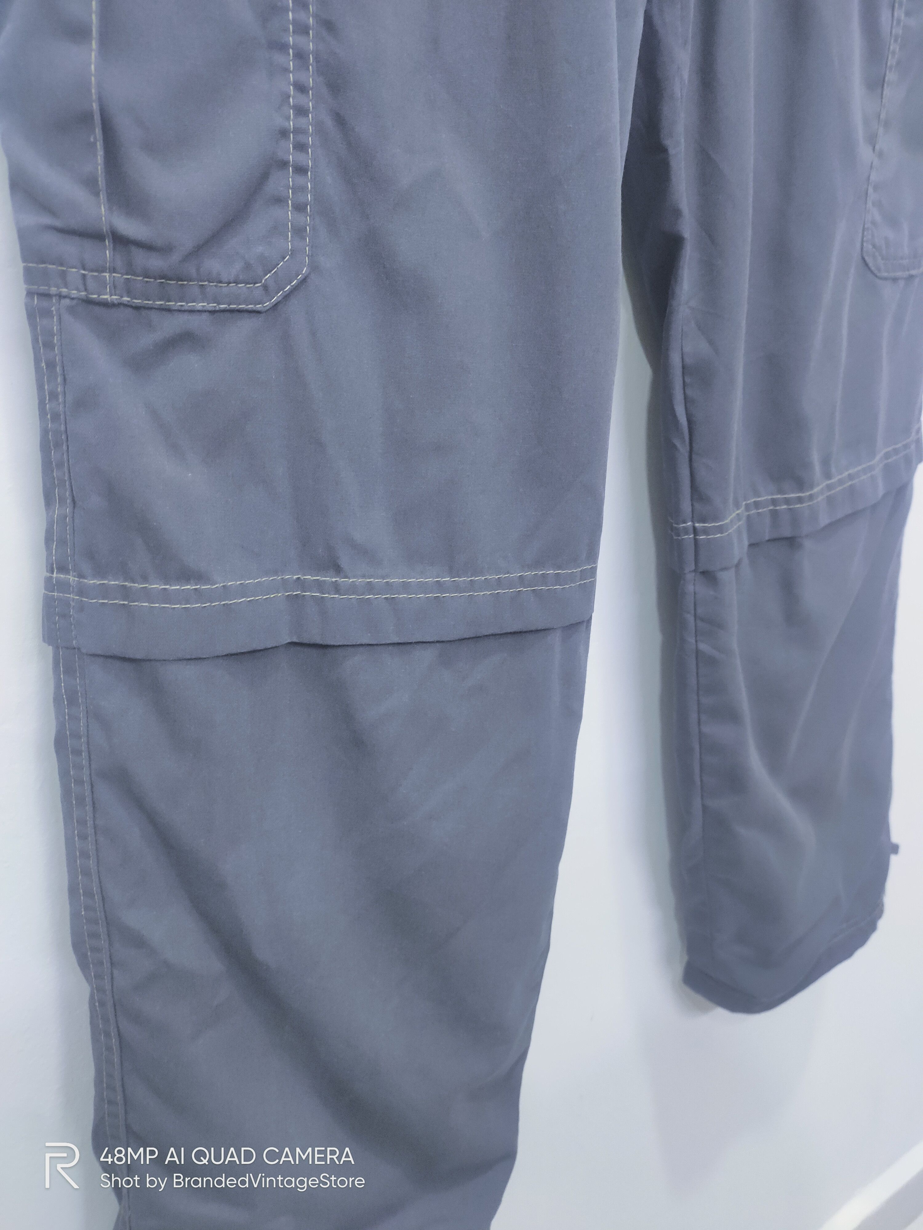 Japanese Brand × Mountain Hardwear FIRST DOWN Multipocket Tactical Hiking Ski Cargo Track Pant Size US 29 - 10 Thumbnail