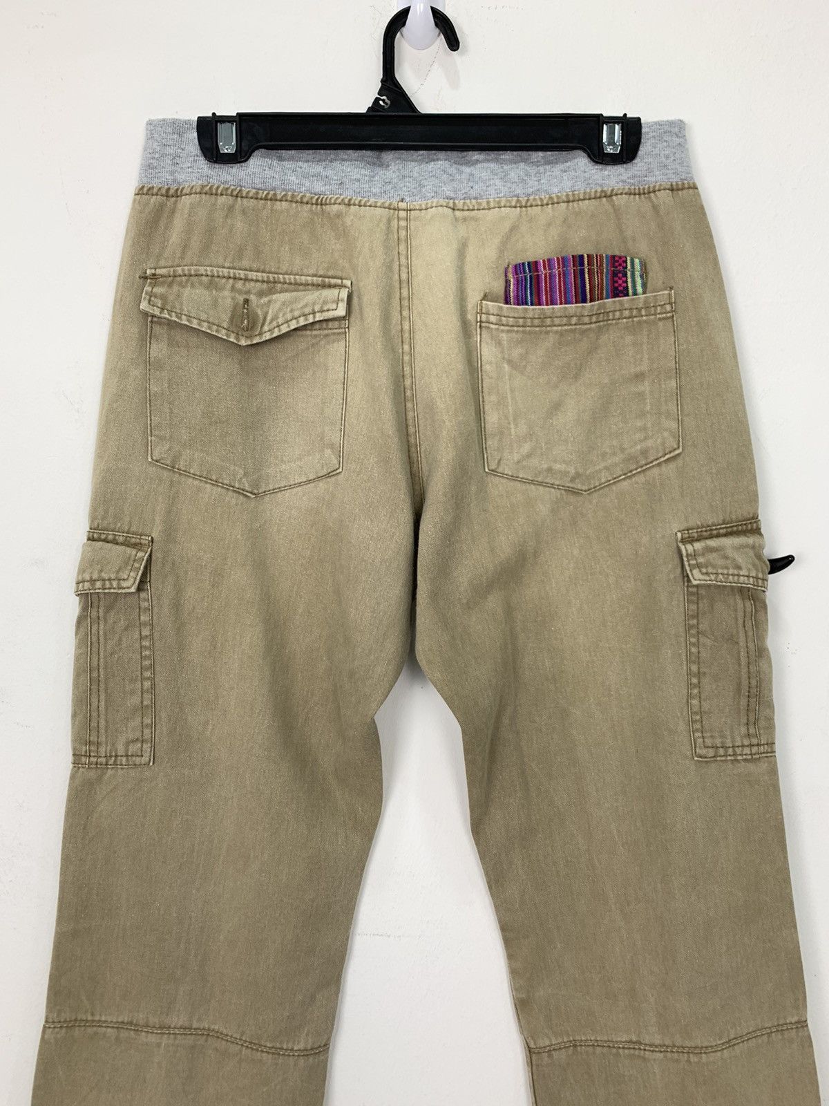 Japanese Brand RARE Navajo Native 8Multipocket Handcraft Jogger Cargo Pant Size US 30 / EU 46 - 13 Thumbnail