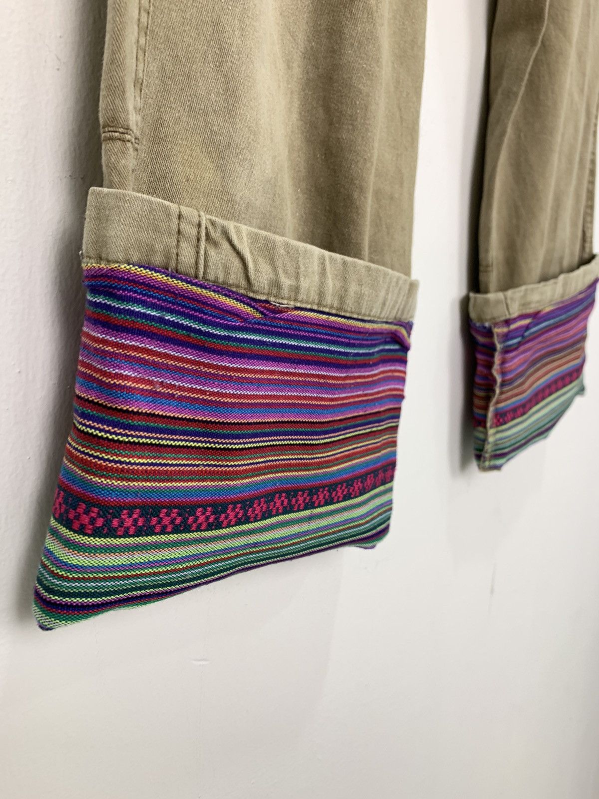 Japanese Brand RARE Navajo Native 8Multipocket Handcraft Jogger Cargo Pant Size US 30 / EU 46 - 19 Thumbnail