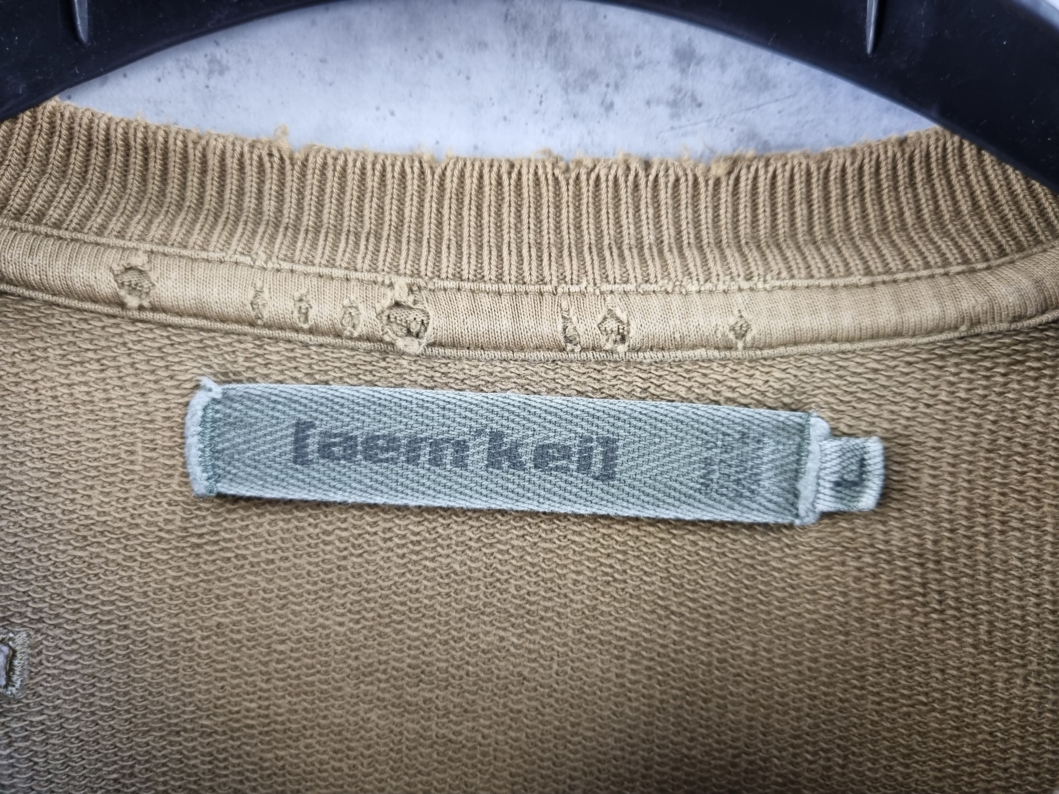 Aem'kei × JNCO × Vintage Aemkei Torn Aesthetically Ripped Military Sweatshirt Size US L / EU 52-54 / 3 - 6 Thumbnail