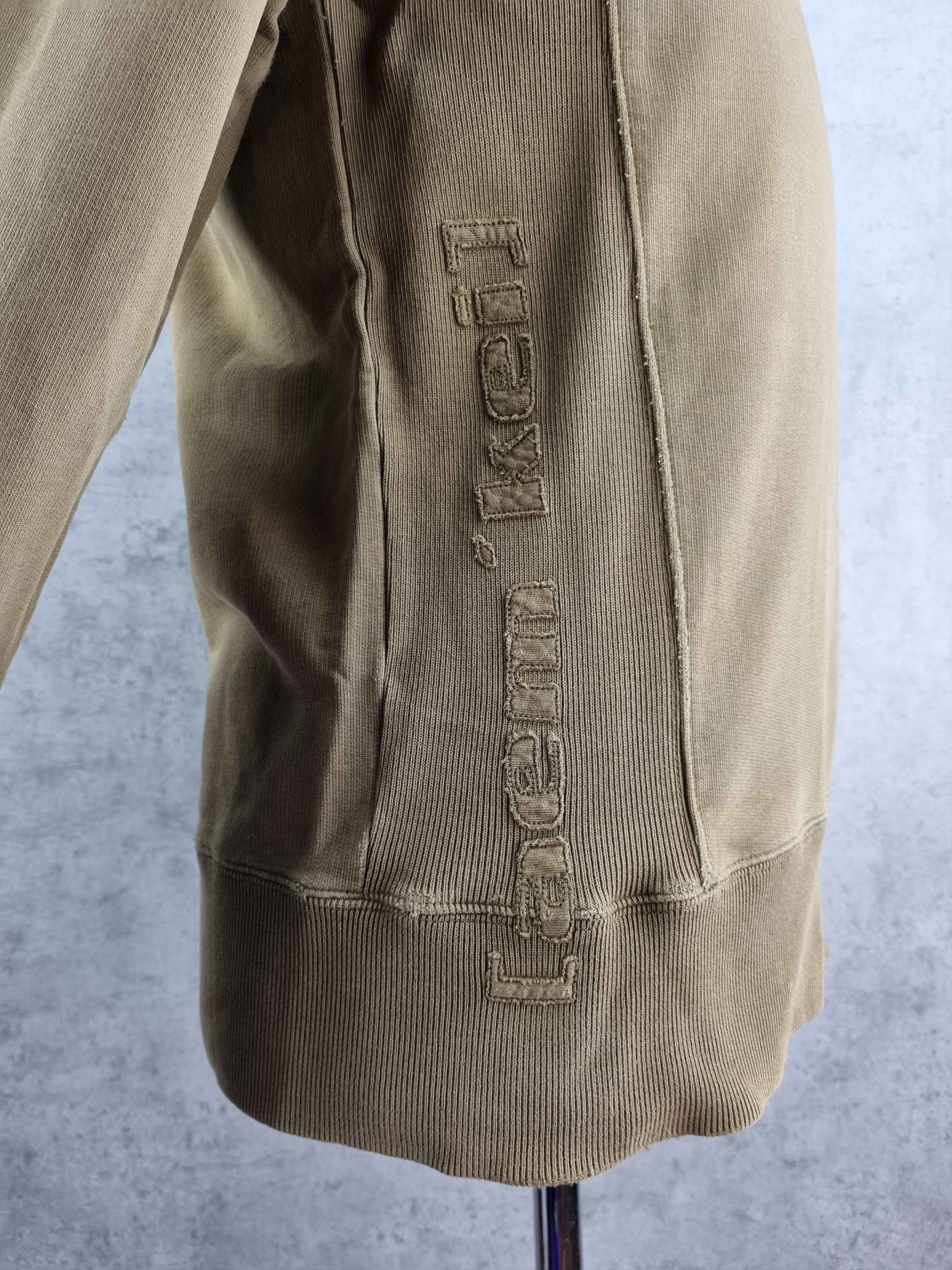 Aem'kei × JNCO × Vintage Aemkei Torn Aesthetically Ripped Military Sweatshirt Size US L / EU 52-54 / 3 - 9 Thumbnail