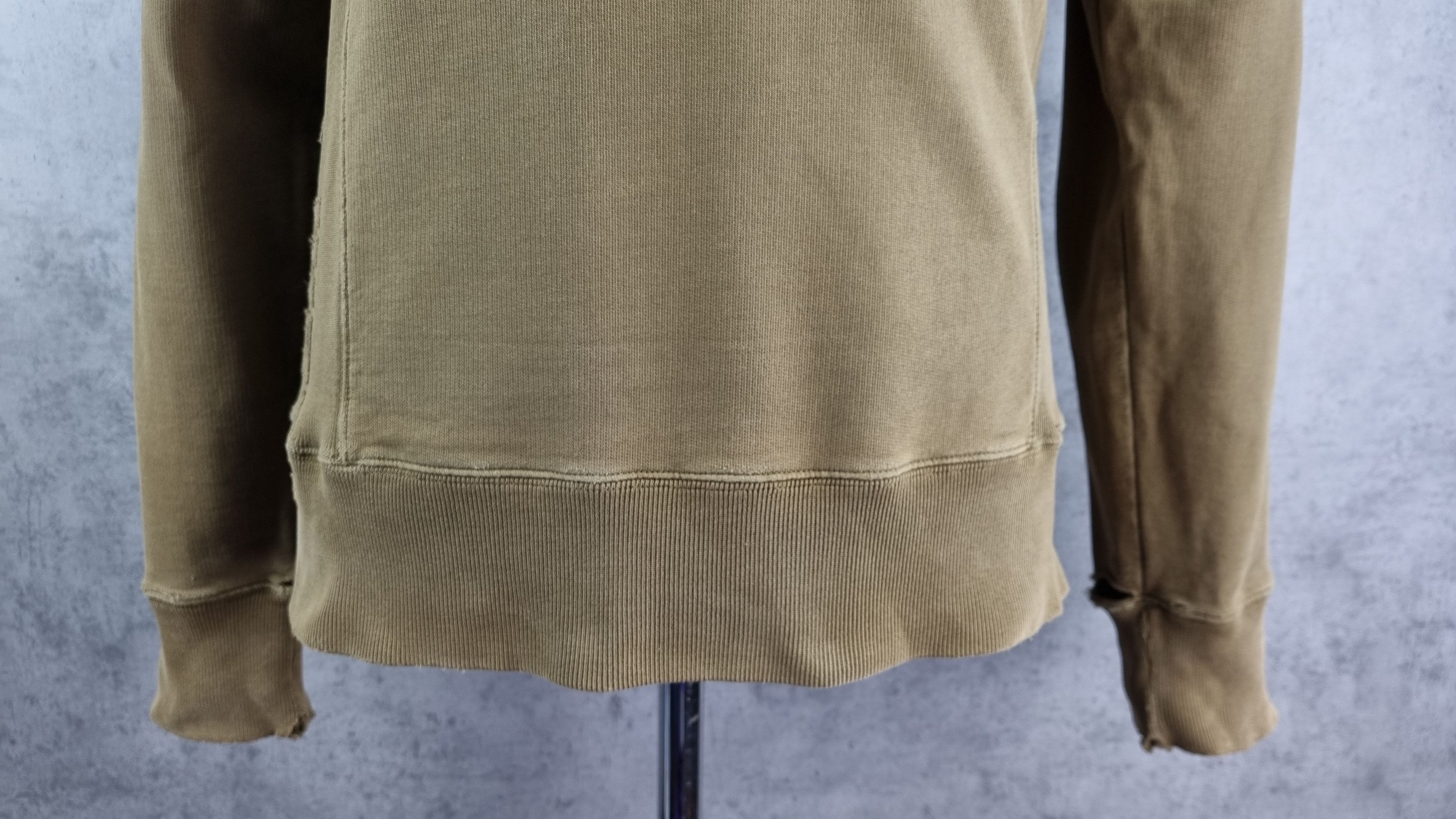 Aem'kei × JNCO × Vintage Aemkei Torn Aesthetically Ripped Military Sweatshirt Size US L / EU 52-54 / 3 - 14 Thumbnail