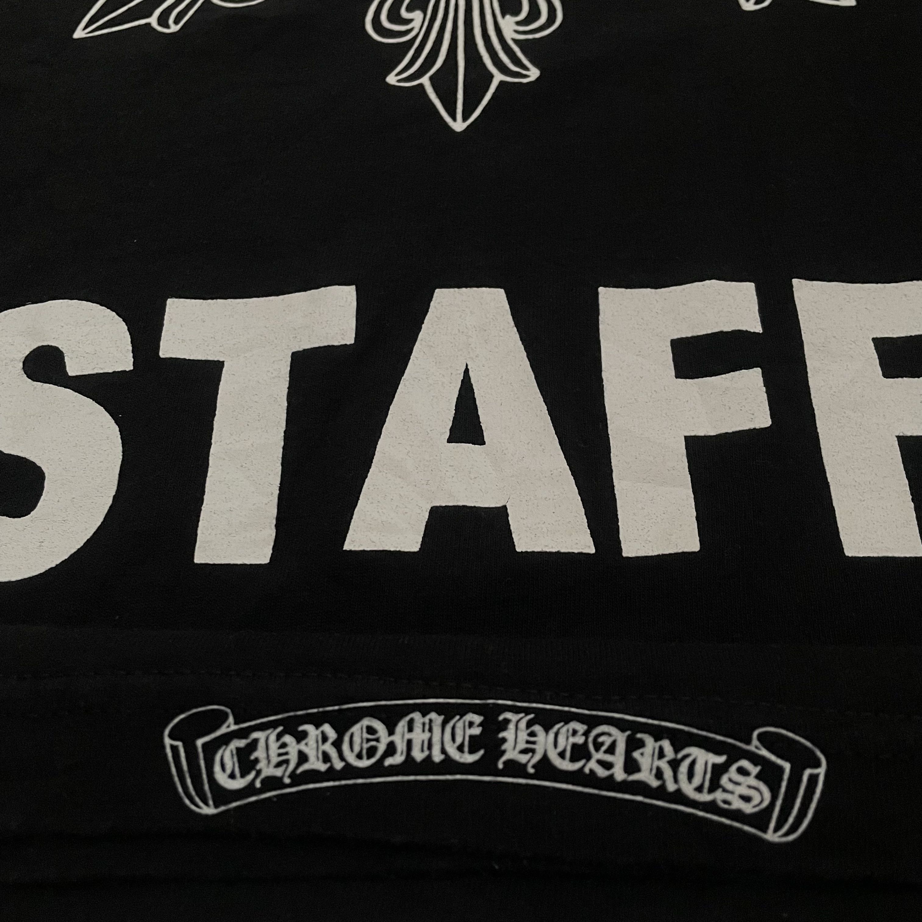 Chrome Hearts Vintage Chrome Hearts STAFF Longsleeve Size US S / EU 44-46 / 1 - 4 Thumbnail