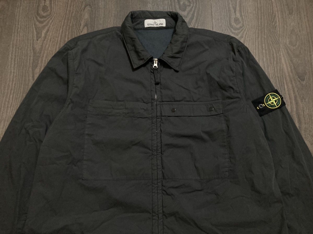 Stone Island STONE ISLAND Zip Overshirt Jacket New Size US XXL / EU 58 / 5 - 5 Thumbnail
