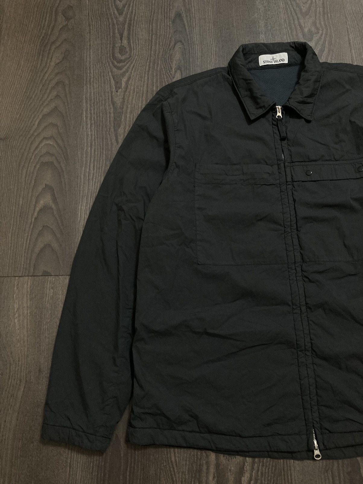 Stone Island STONE ISLAND Zip Overshirt Jacket New Size US XXL / EU 58 / 5 - 7 Thumbnail